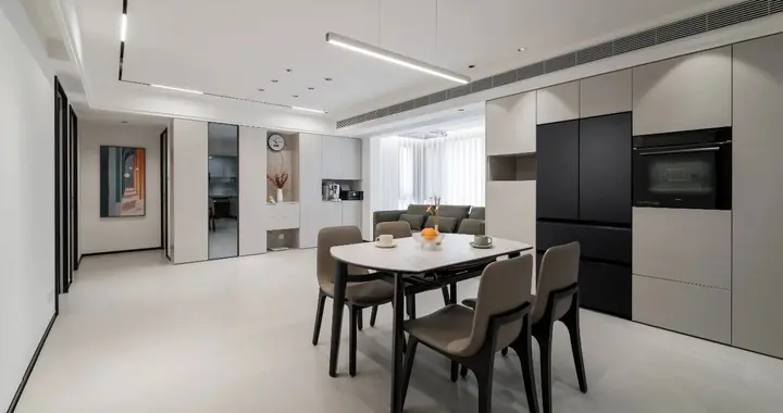 把沙发挪到餐厅后，我家瞬间大了10㎡！“洄游动线”真的绝了