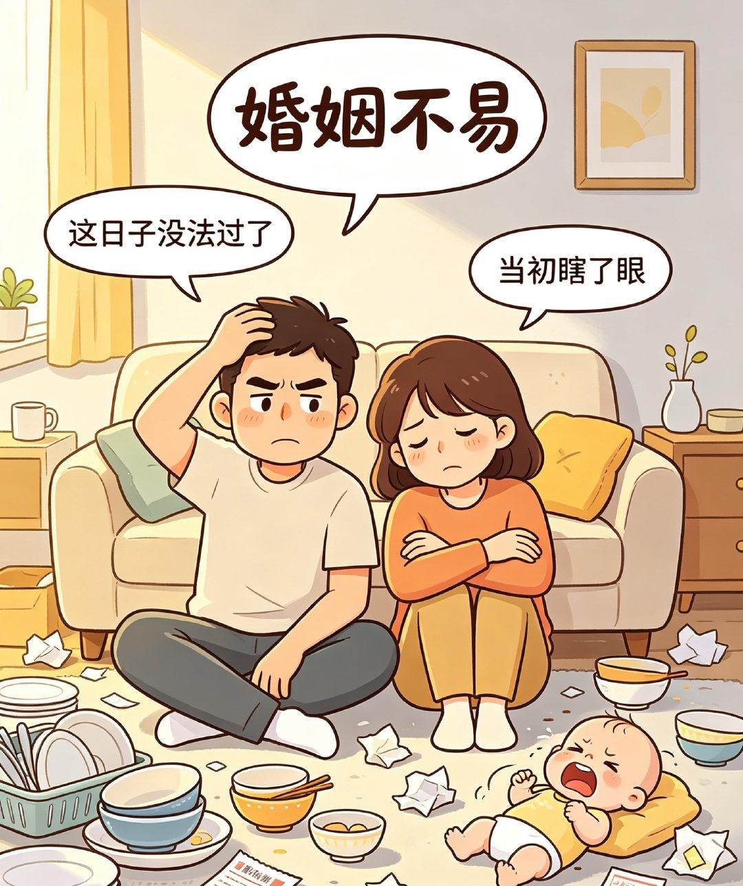 杭州一对二婚夫妻因生活琐事爆发激烈冲突，女方扇自己耳光、男方砍伤手指的极端行为引