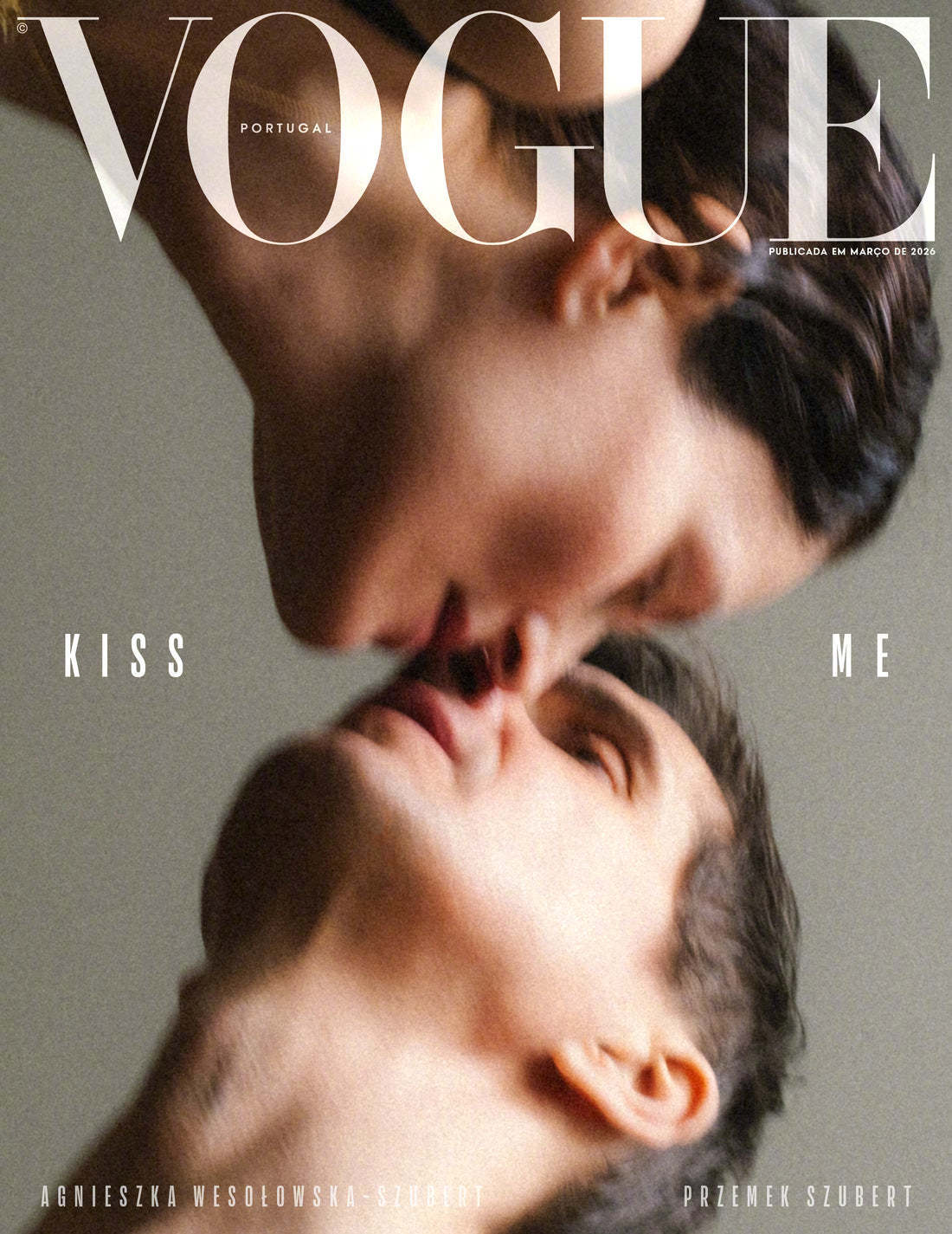 【杂志大片】Vogue Portugal 葡萄牙版三月刊 “Kiss Me” 封