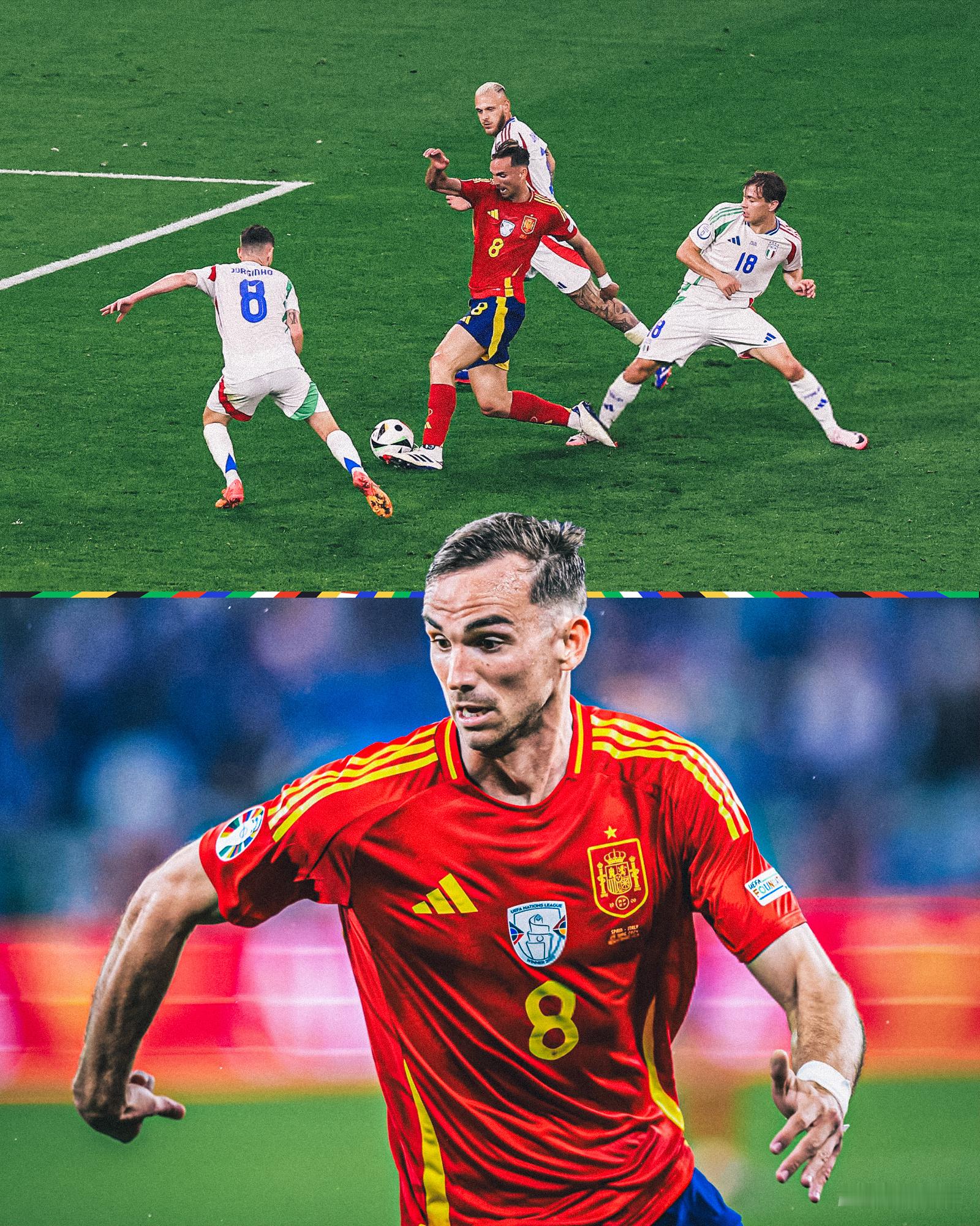 法比安·鲁伊斯，本届欧洲杯至今发挥最出色的球员之一。🇪🇸👏#西班牙1比0意