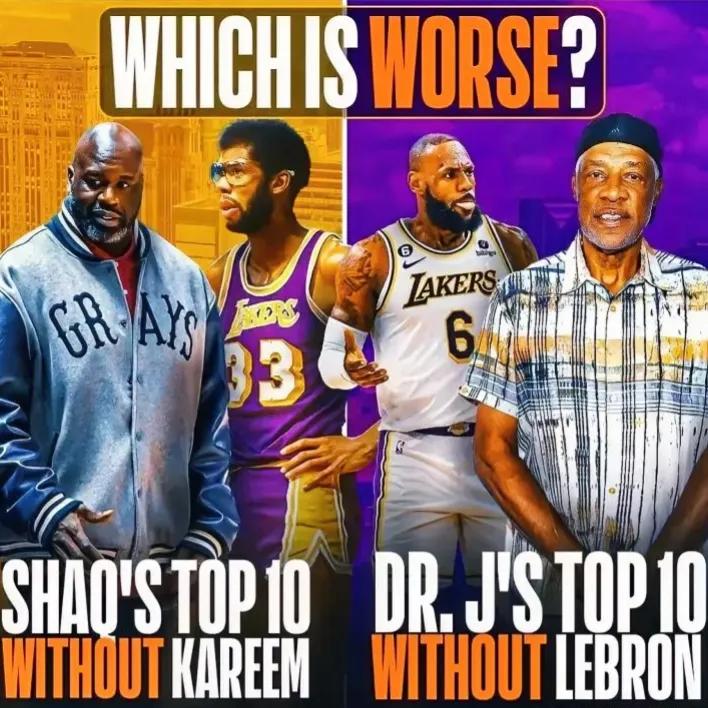 奥尼尔：NBA历史地位排名前十的球员！
魔术师、科比、乔丹、詹姆斯、奥尼尔、库里