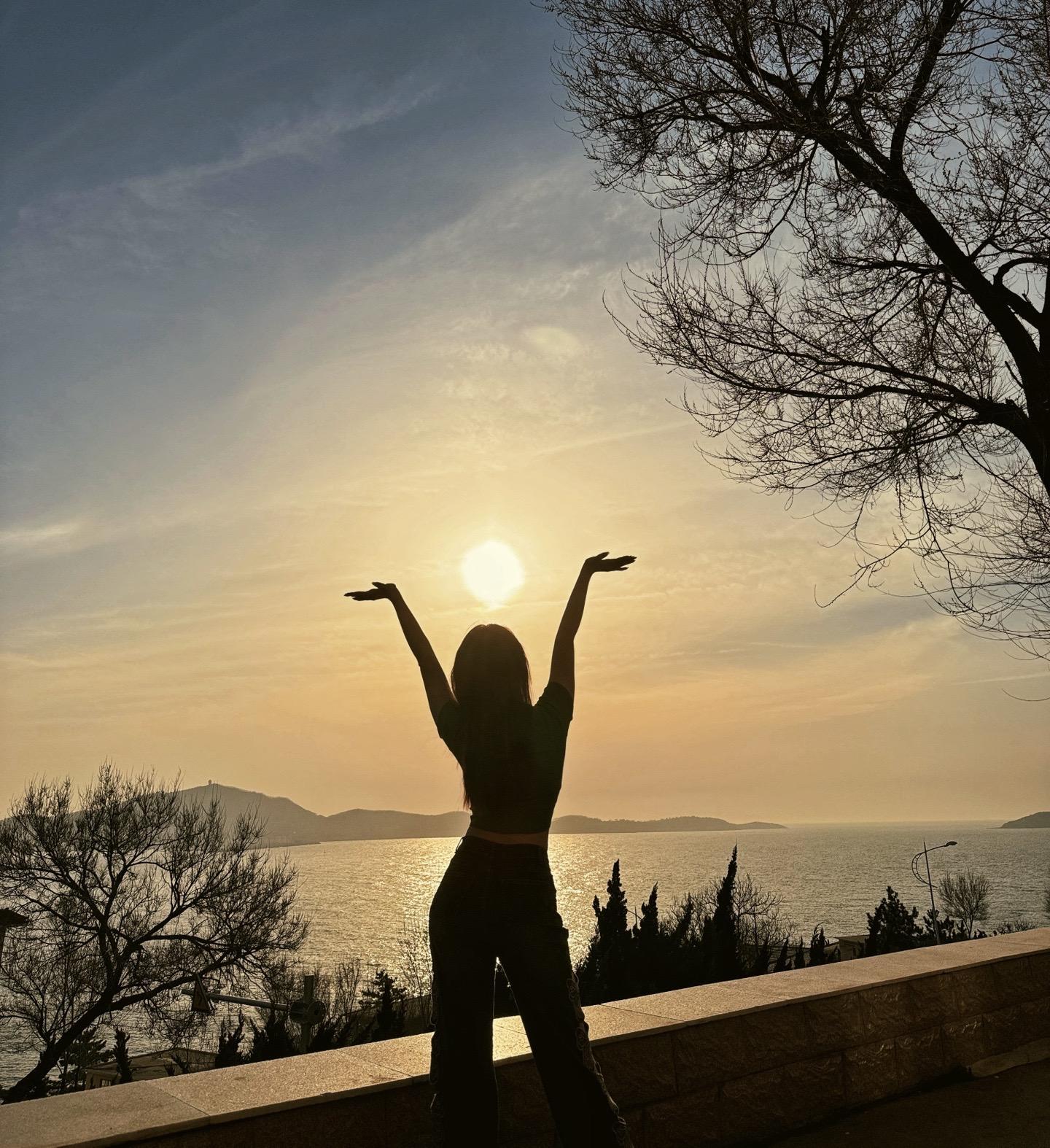 我在威海很想你。