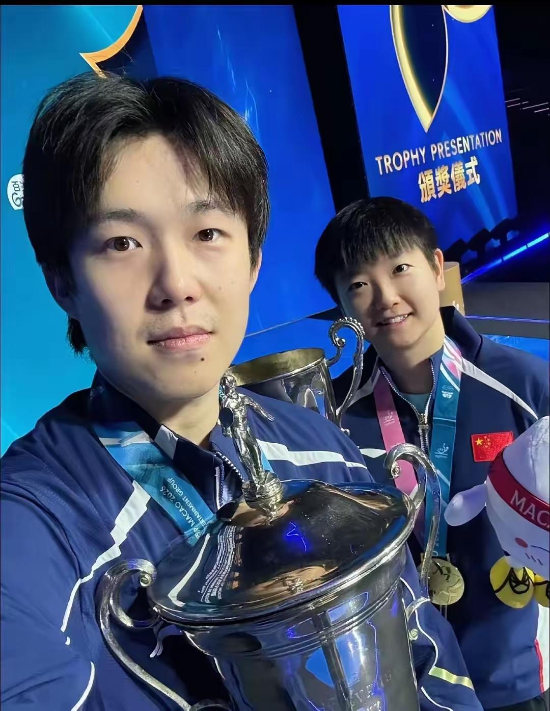 分享我这周有趣的事：这周最有趣的事就是观看乒乓球澳门世界杯，孙颖莎成功卫冕，王楚