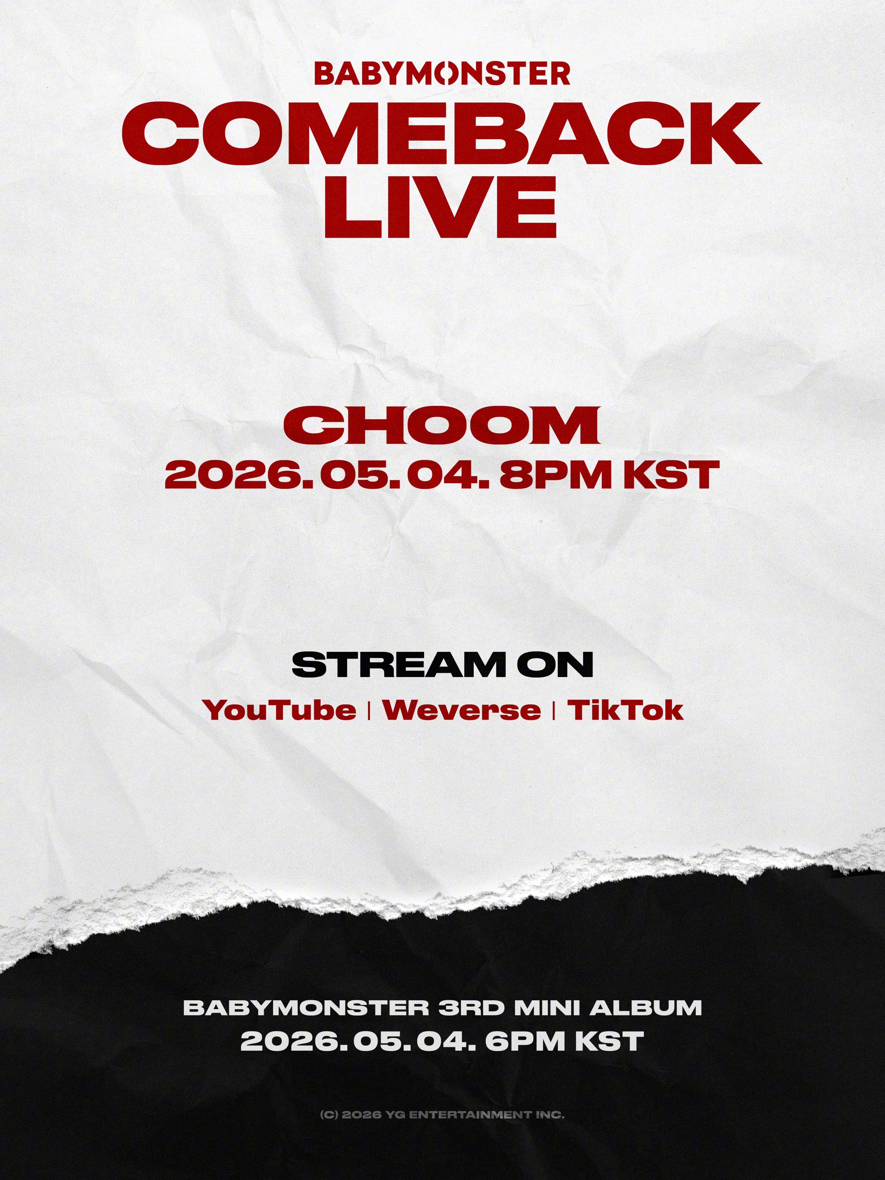 【Twi】BABYMONSTER COMEBACK LIVE : LET'S C