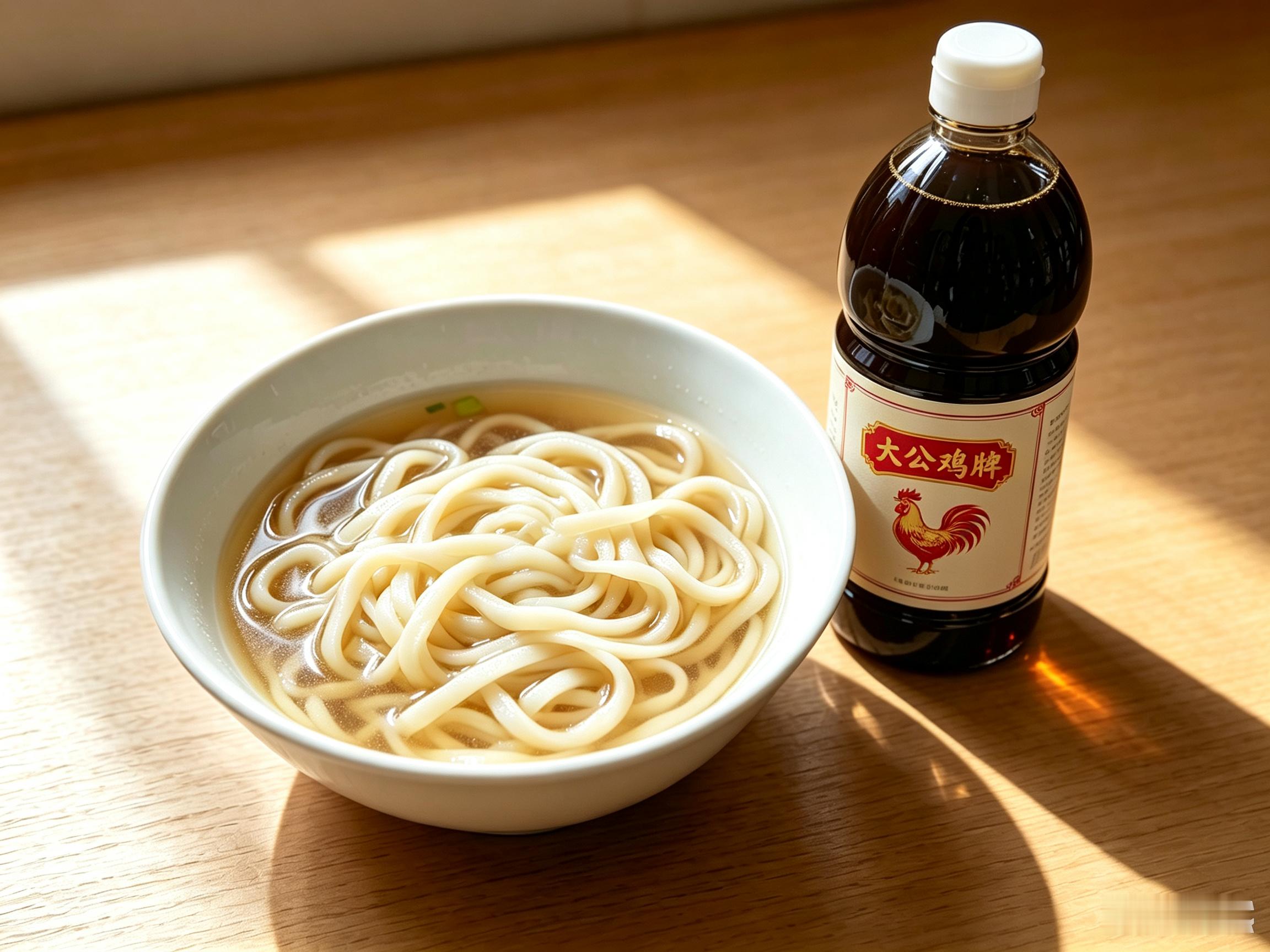 一则趣事大美吐槽：我真服我爷爷了，他问我面条里要放什么，我说随便，别太咸就行。结