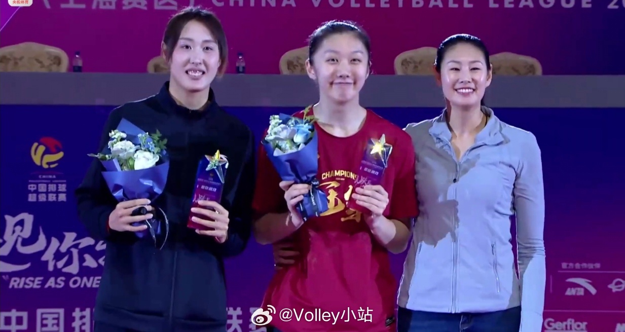 2025-2026赛季中国女子排球超级联赛最佳副攻：陈厚羽、杨涵玉排超联赛上海女