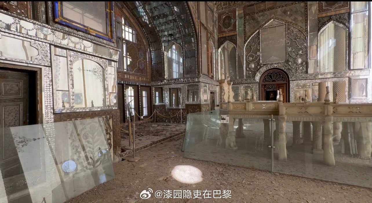 海外新鲜事 据伊朗媒体消息，位于德黑兰市中心的Golestan Palace（中