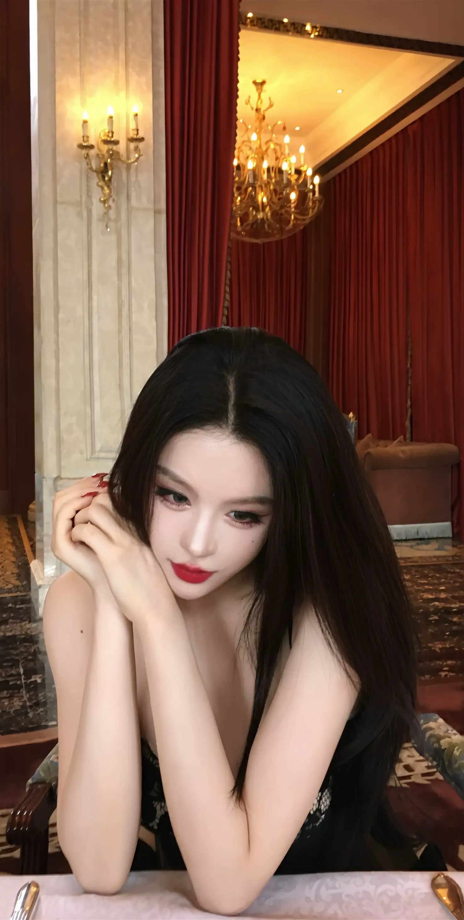 你发如雪，凄美了离别。