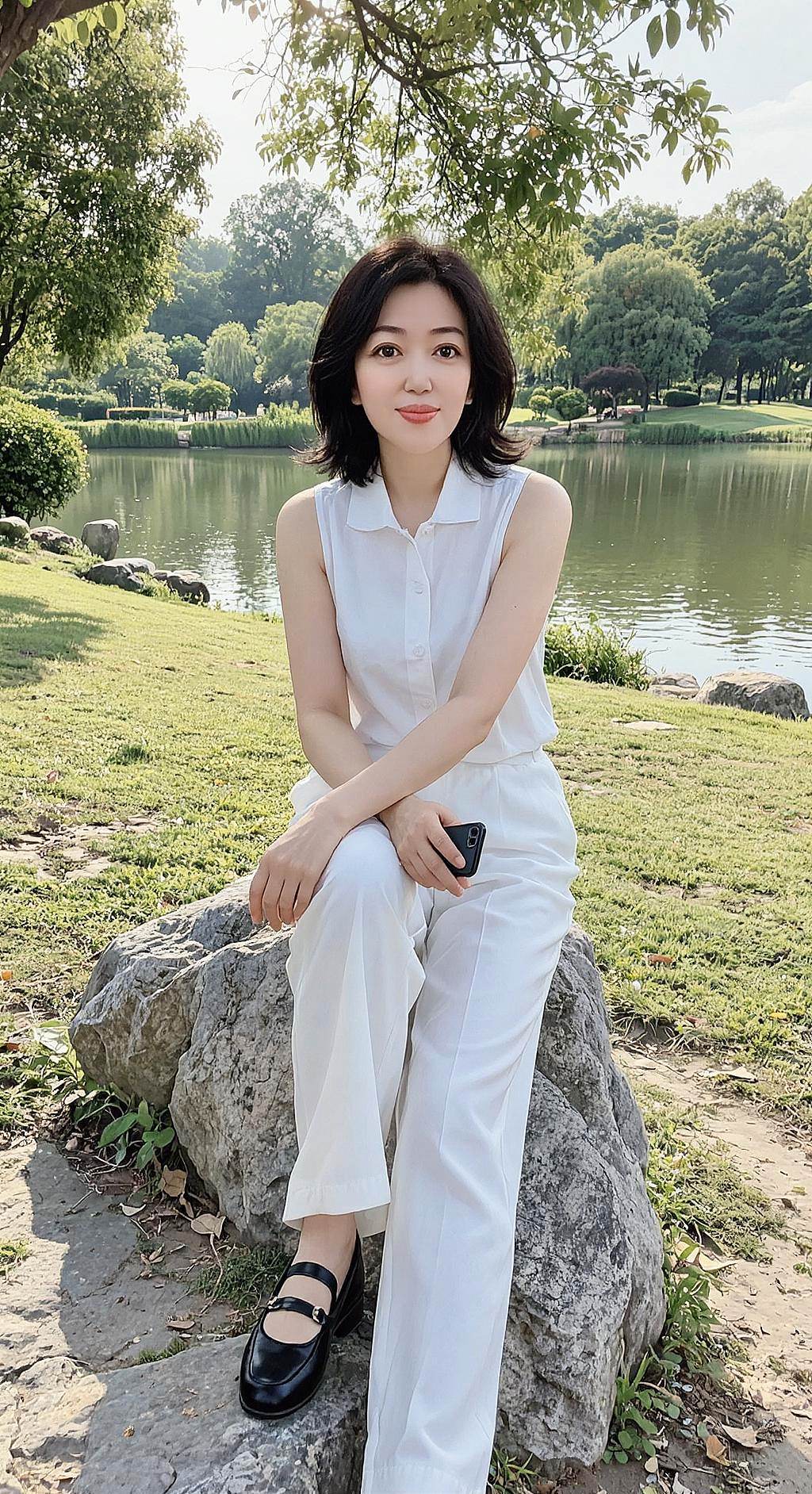 AI湖畔静思 穿搭 穿出自己的风格