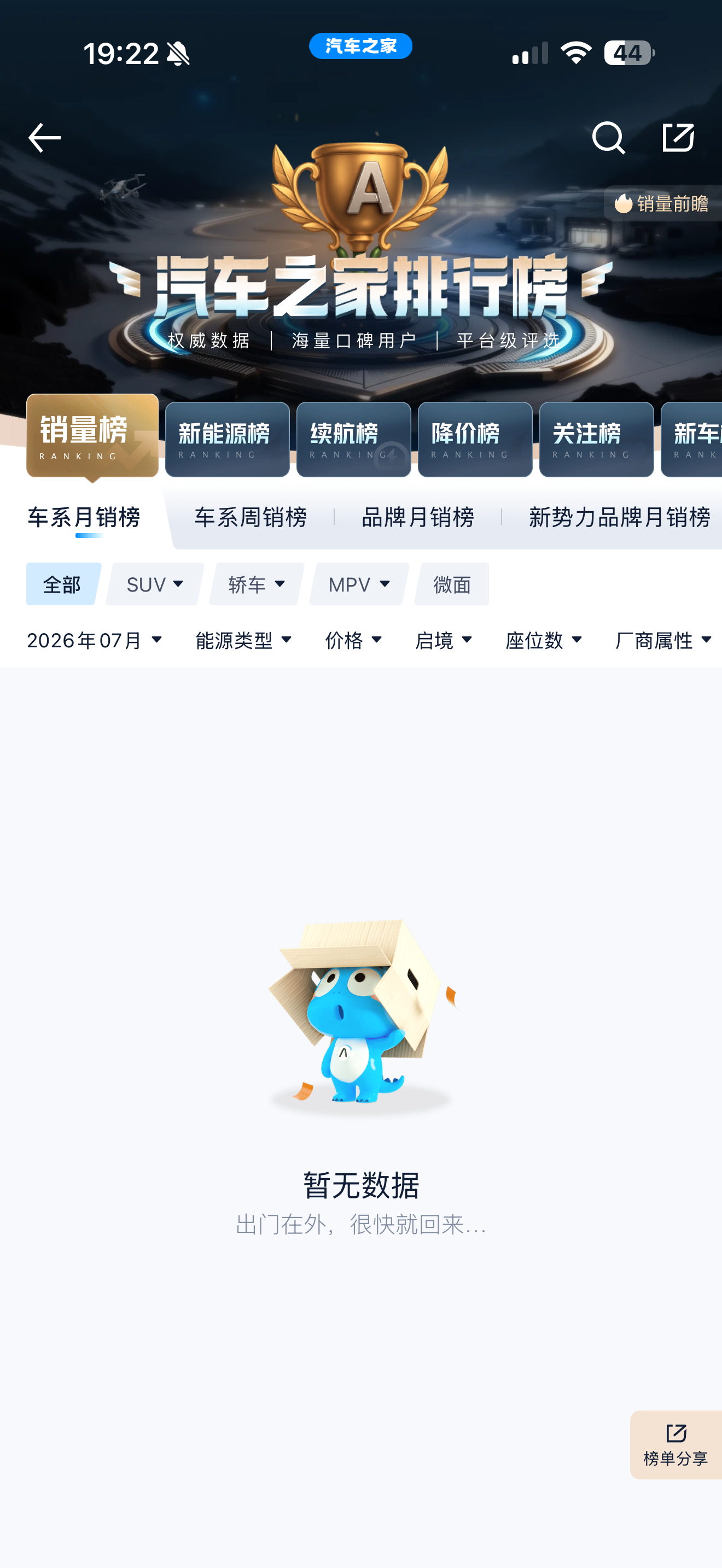 挺有意思的汽车之家启境销量说暂无数据易车根本没有启境这个选择值得注意的是，怎么现