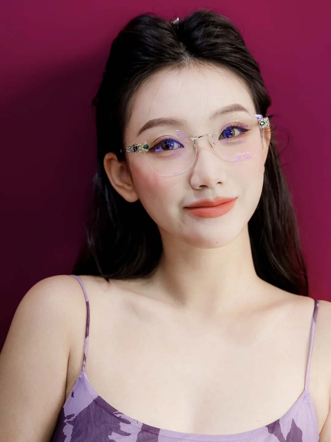 杭州宝子速冲！萧邦眼镜专柜焕新也太绝了💜