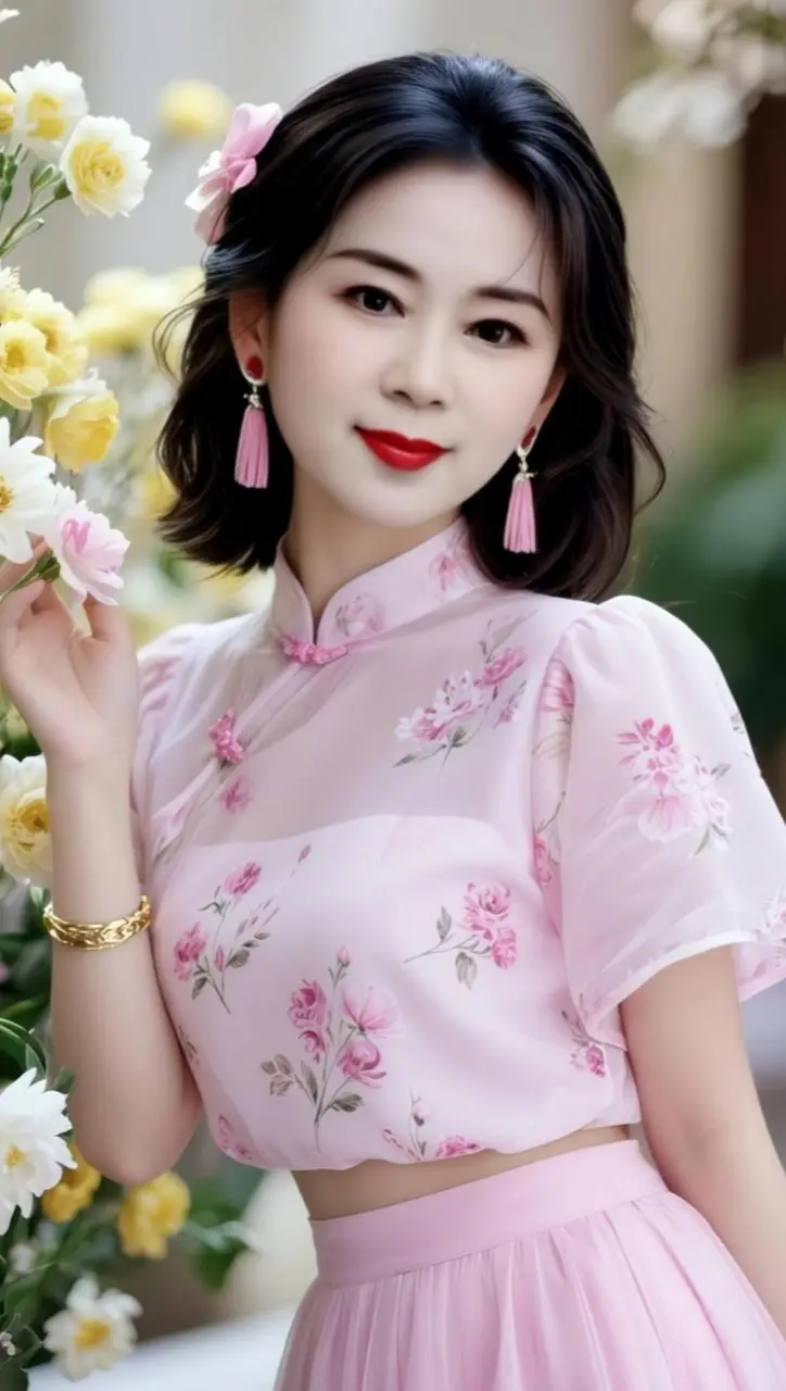 AI民国风自拍 ai创作