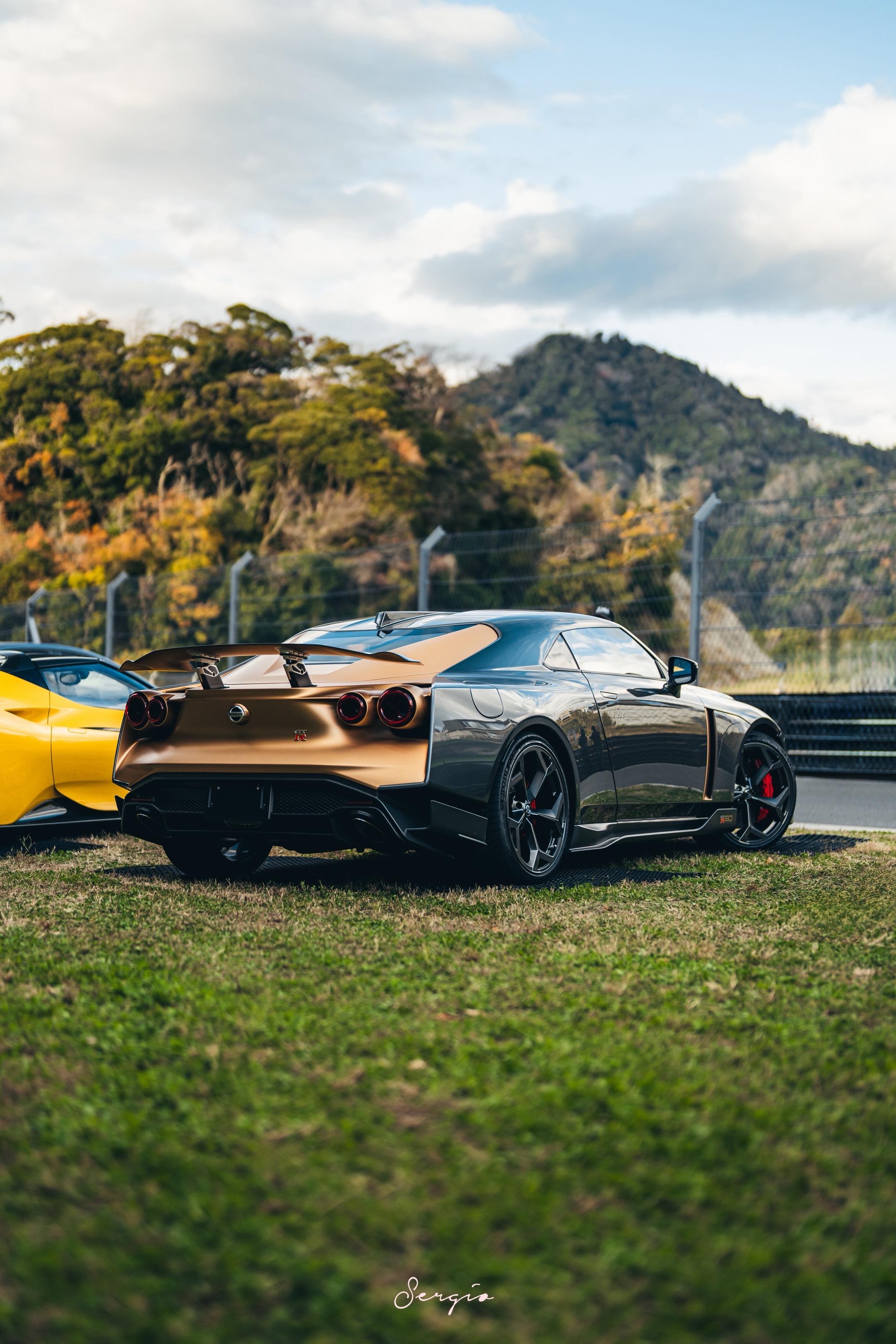 两个亿日元的GT-R50。在Magarigawa拍到的一台首发配色的GT-R50