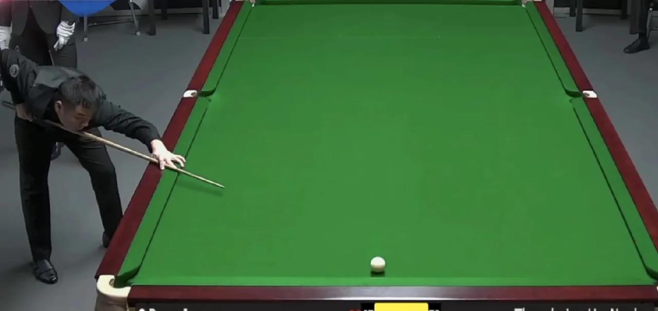 74-73，一分绝杀，庞俊旭第6局实现超级大逆转，将比分带到4-2领先，拿到赛点