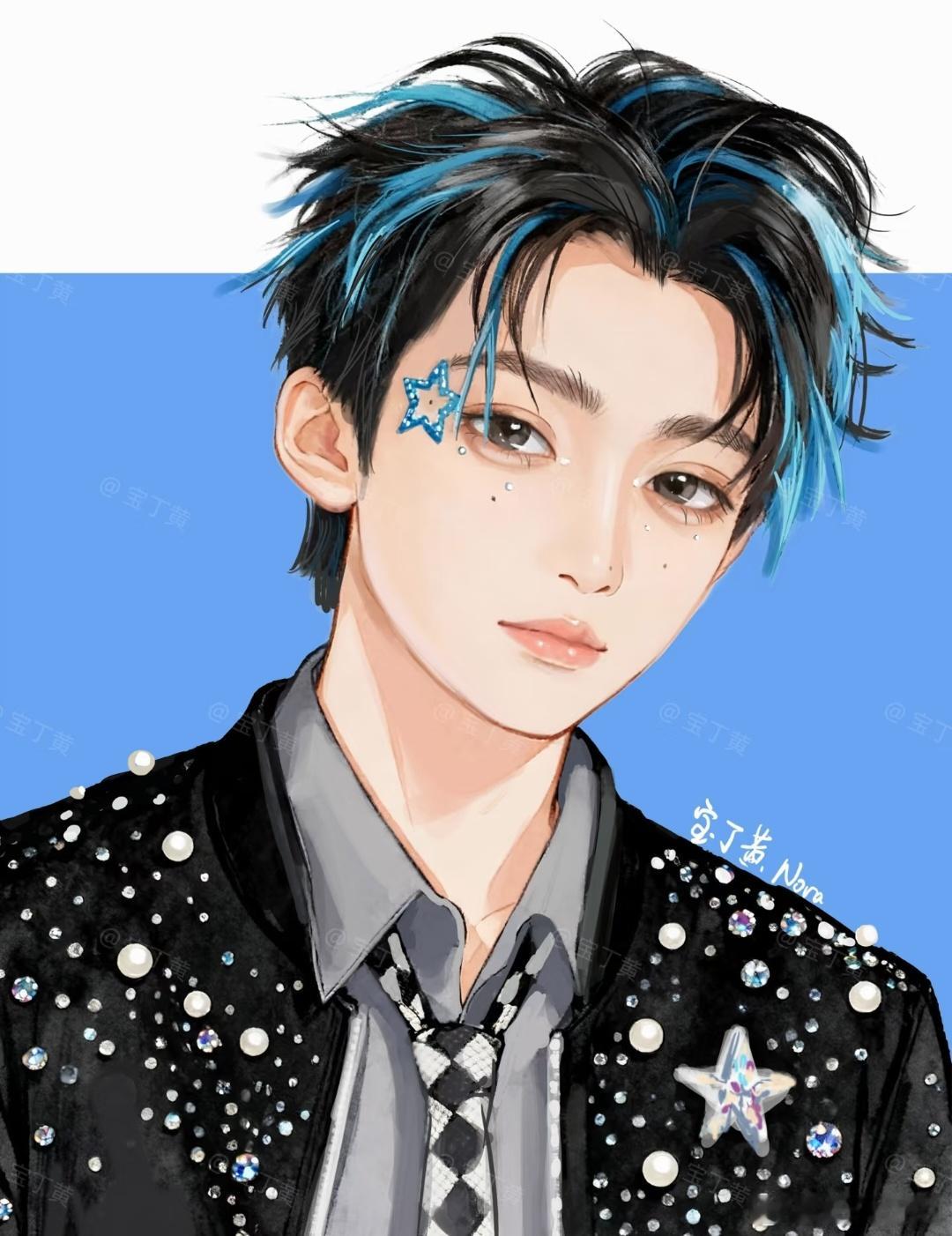 梓渝[超话] 🔮梓渝未来可期🔮新人演员梓渝 日落跌进昭昭星野，人间忽晚，山河