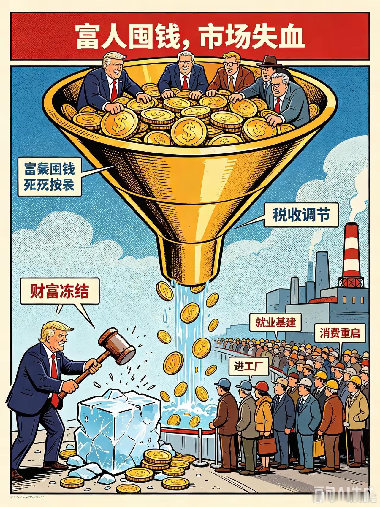 看懂大萧条真相：不收割富人，经济必死！罗斯福是硬抢资本救美国很多财经博主都不敢讲
