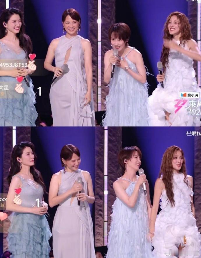 李心洁像唐僧进了盘丝洞 这个比喻简直神来之笔，李心洁温柔又有魅力，在姐姐堆里备受