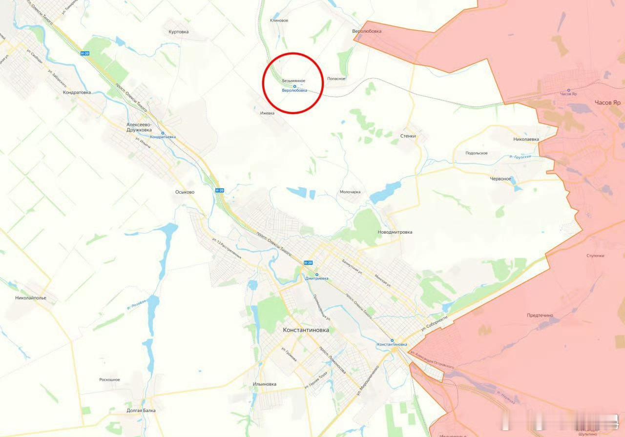 俄乌局势新进展 ❗️顿涅茨克人民共和国别济米亚内耶居民点已被解放，看来康斯坦丁诺