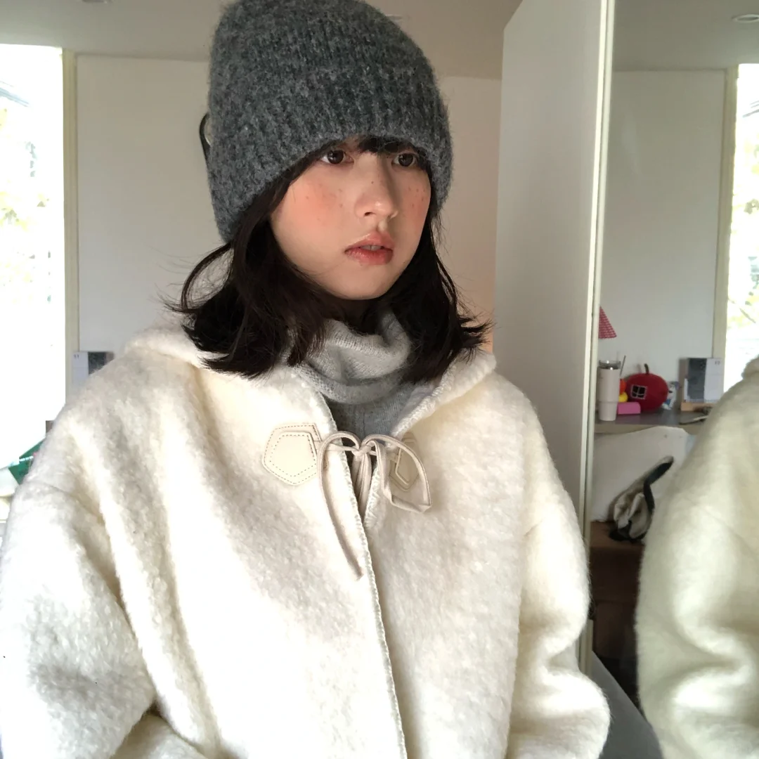 给自己点了几颗雀斑