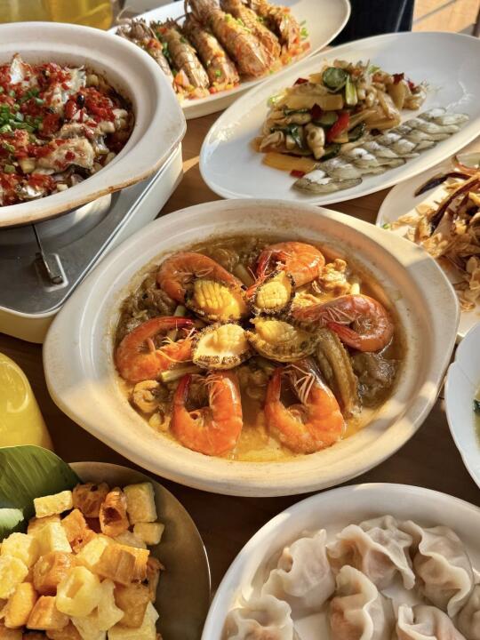 阿那亚吃到的巨巨巨好吃的海鲜大餐！
