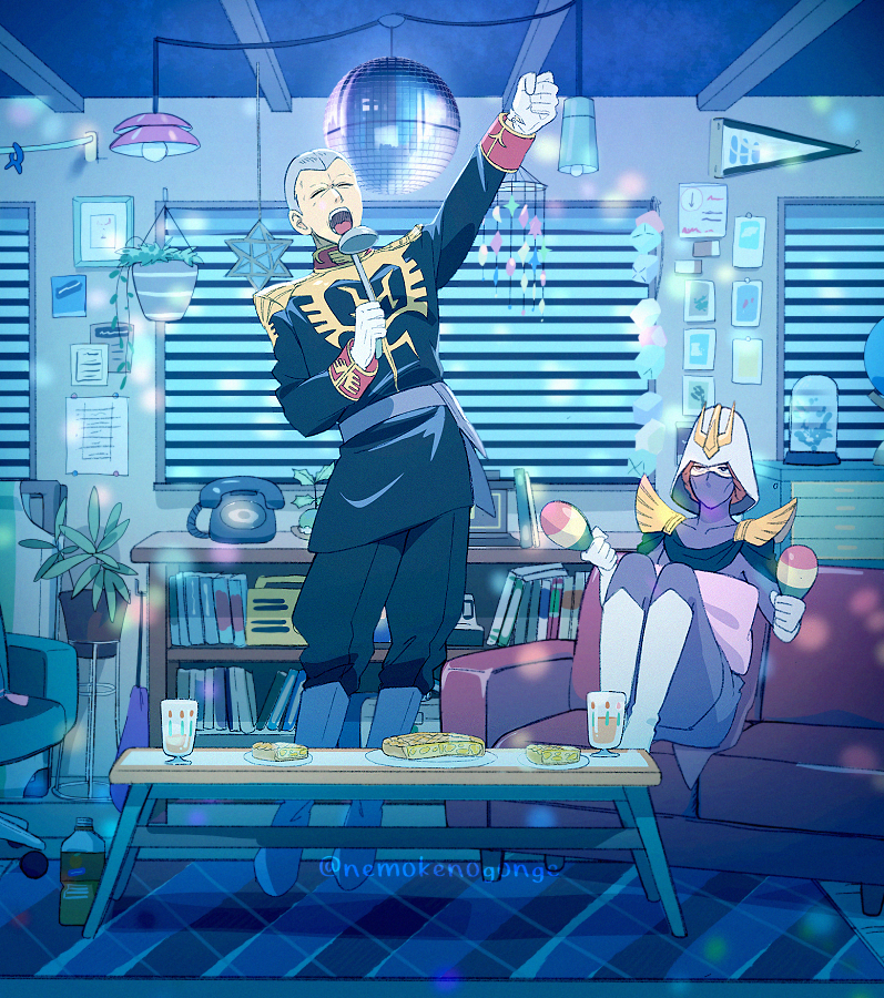 基连&基西莉亚兄妹（via ぷっぷえ）高达高达跨时之战