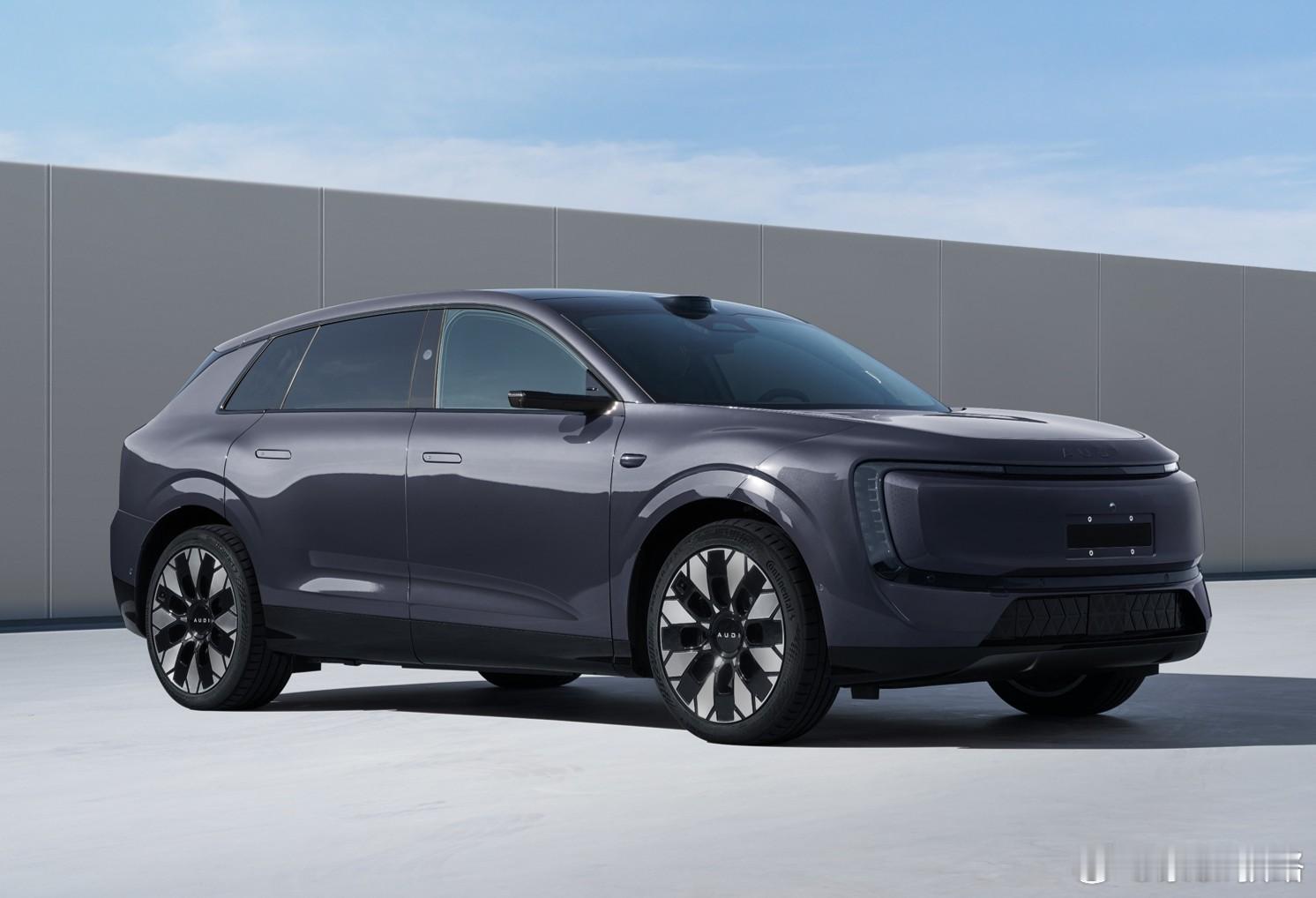 据说这是AUDI E7X，和E5 sportback有着一样的设计语言是可以预期