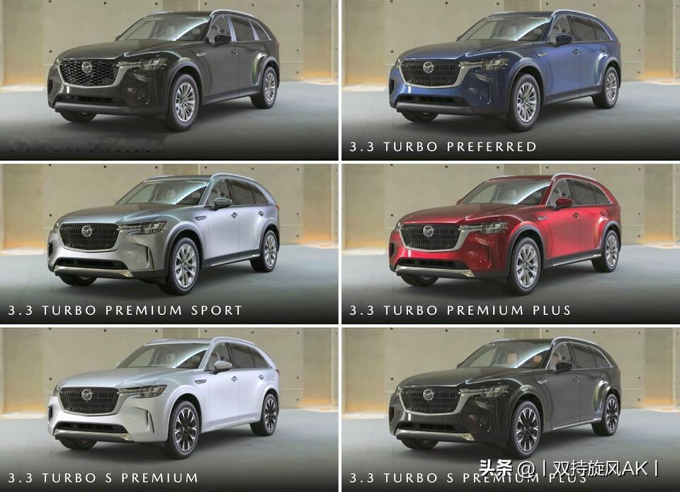 马自达CX90是不是如今美国性价比最高的买菜车？入门3.3T纵置直列六缸机+8A