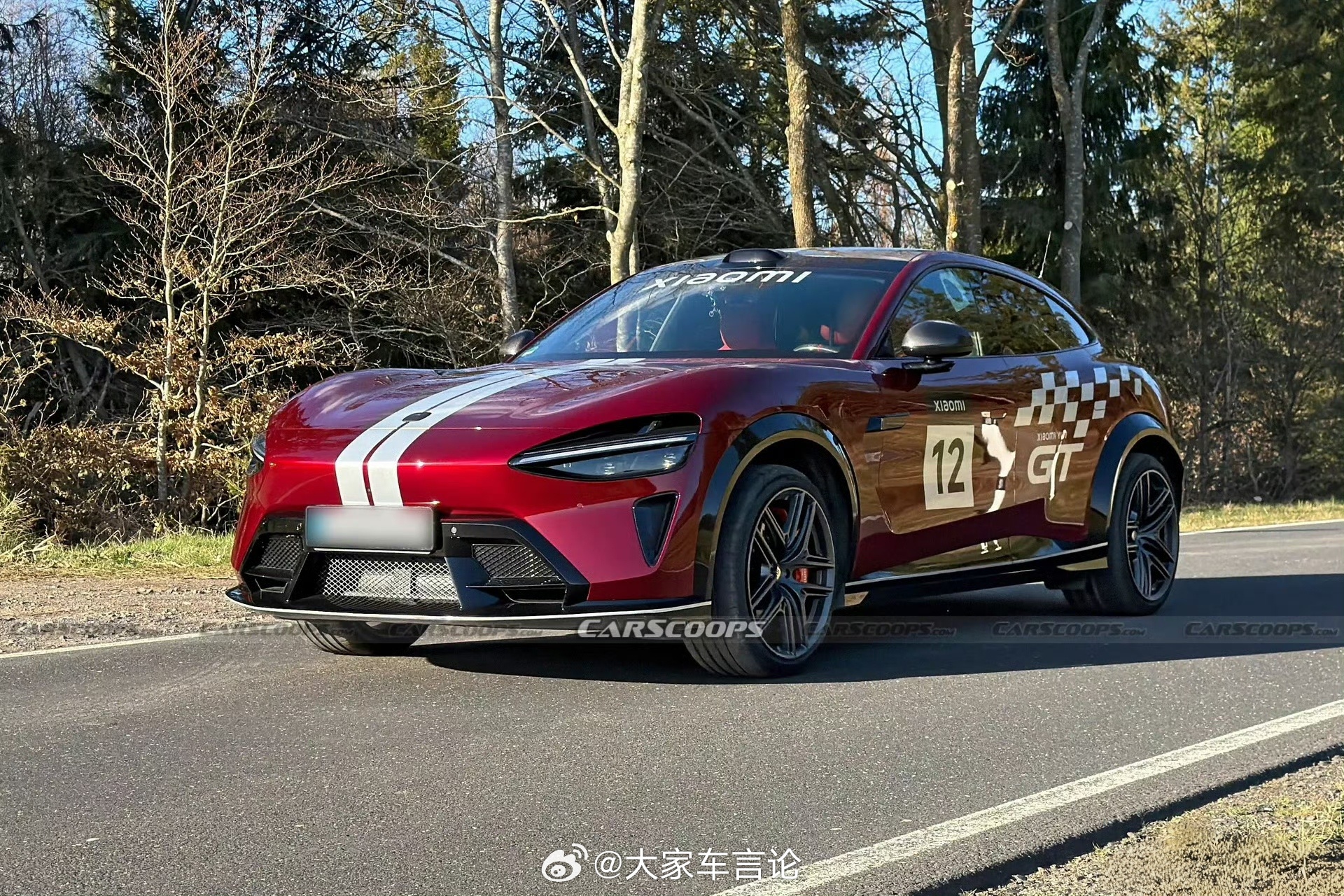 这两天厉害的海外朋友已经拍到了小米YU7 GT现身纽北，圈刷了，宣传片也拍了，应