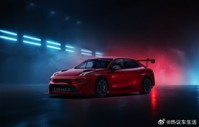 赛道猛兽登场！领克03+TCR TCR赛车，2.0T澎湃心脏、Xtrac序列式变