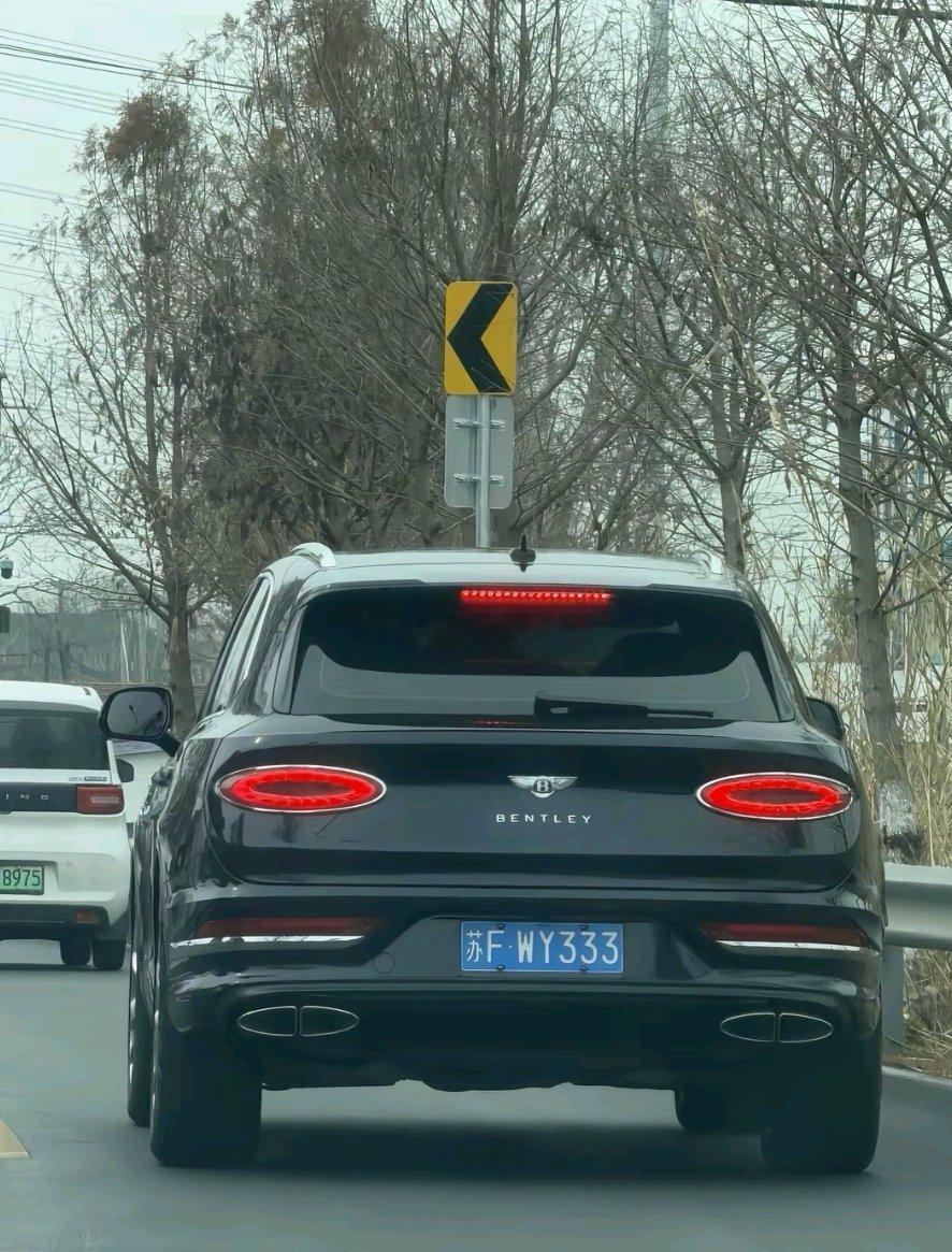 苏f杂谈  南通宾利第395部。