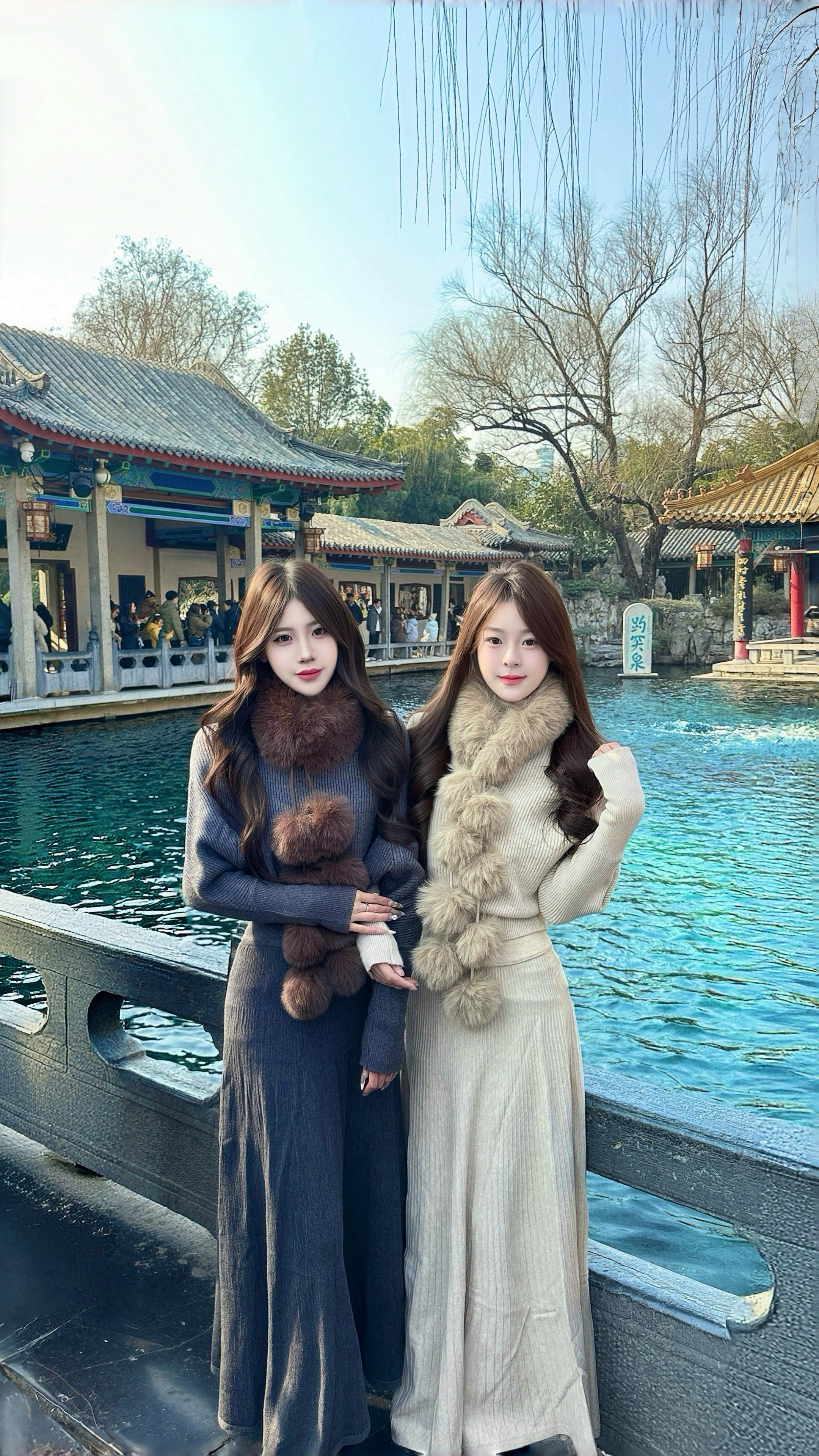 一汪清泉望春水