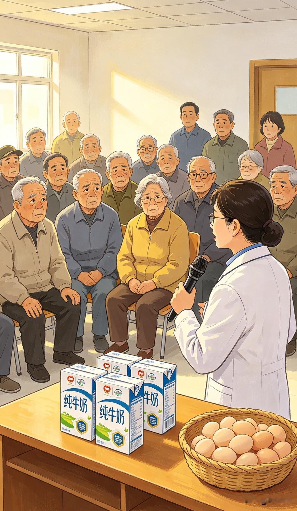 听半小时课送6个鸡蛋，77岁的华叔就被“送”走了几万块养老钱，换回120多盒羊奶