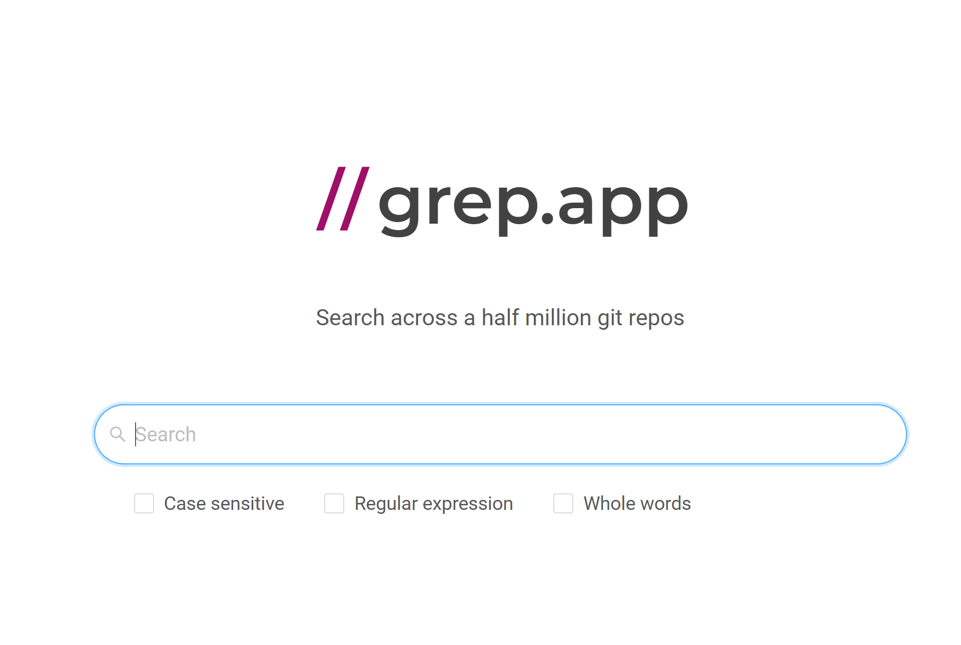 grep.app这个网站可以非常快速的搜索github公开库，速度好像比gith