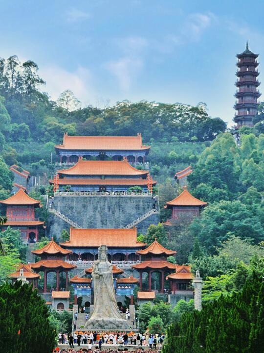 南沙天后宫，在广州看海一日游攻略