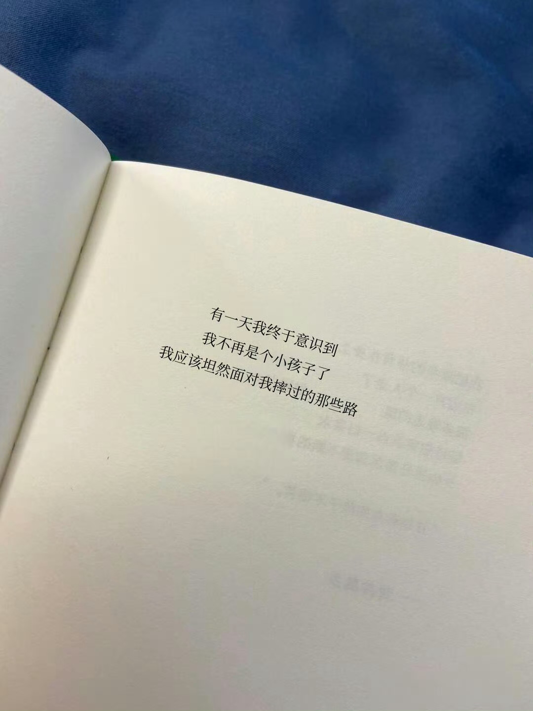 "我一直以为 足够真诚就会被对得起” 