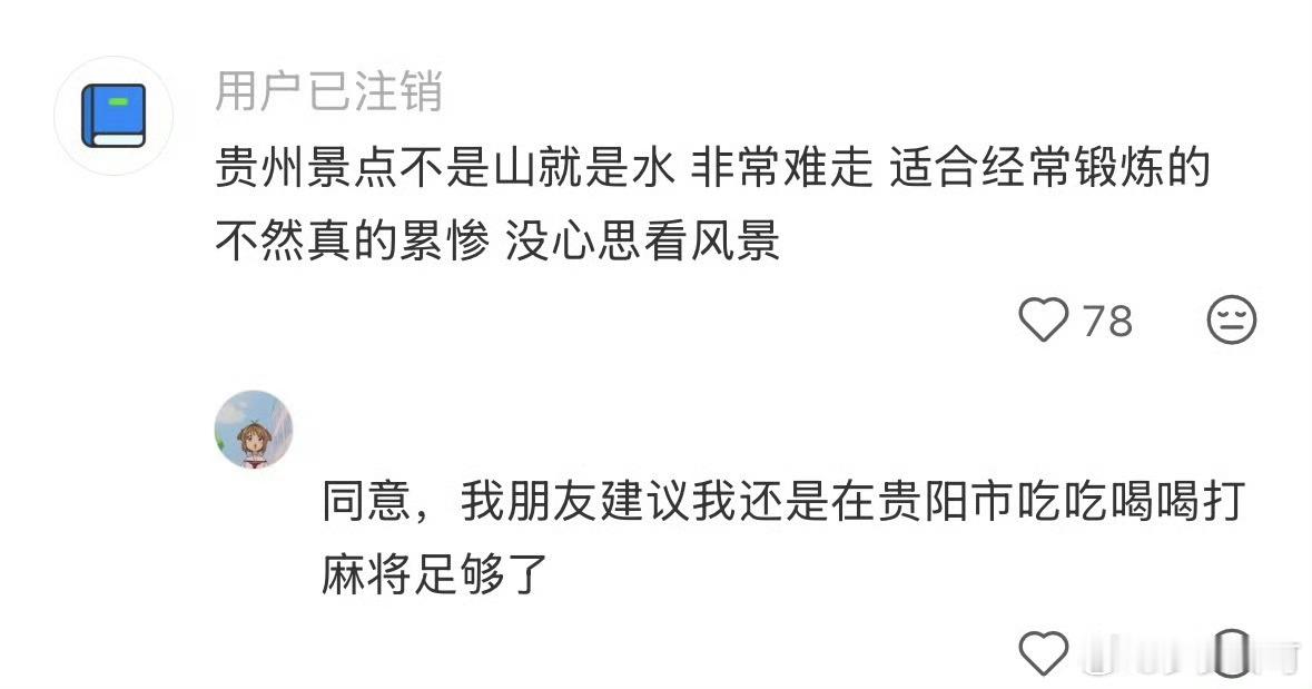 贵州一个很适合高精力人居住的地方拥有旺盛精力才能完全体验到贵州的美。 