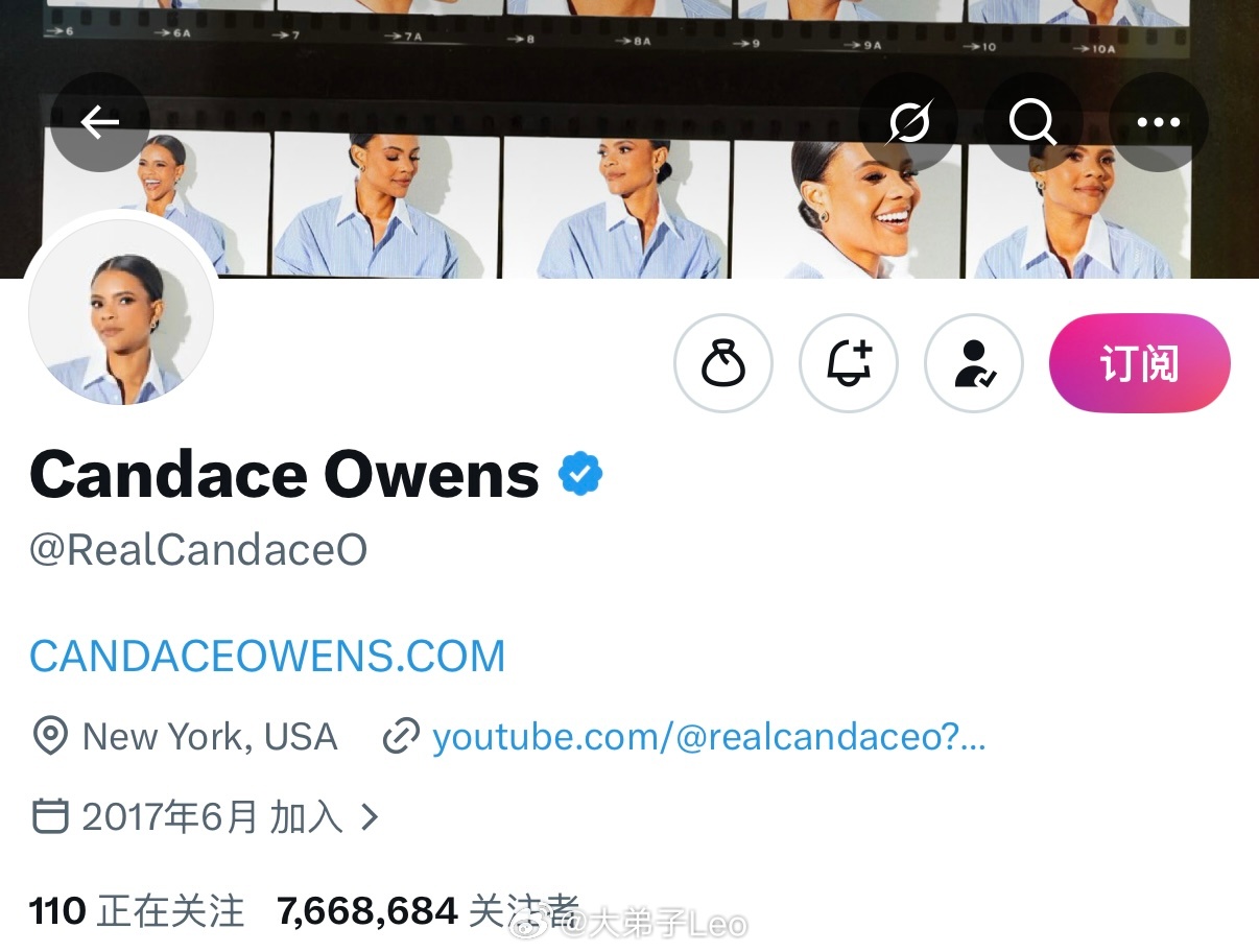 著名媒体人坎迪斯·欧文斯转发内塔尼亚胡的视频，表示是犹太人策划了911，杀害30