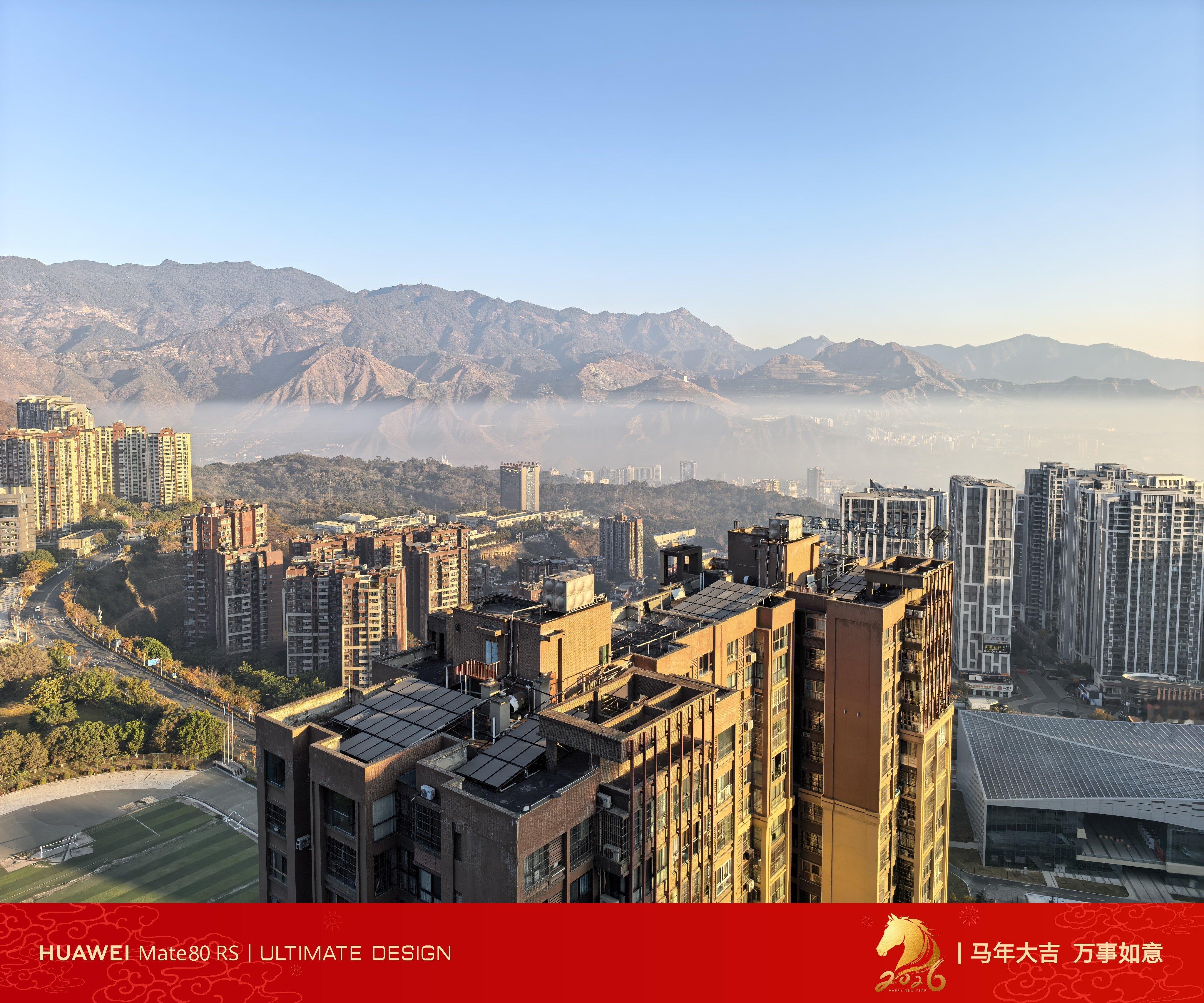 哇，每天推开窗都这么美