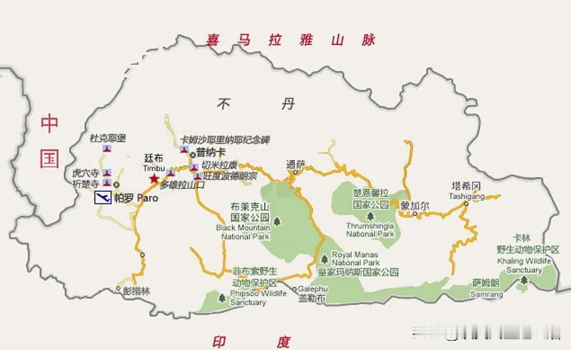 不丹暂时并未与中国建交。

不止如此，不丹都没有跟联合国五常国家建交，因为印度不
