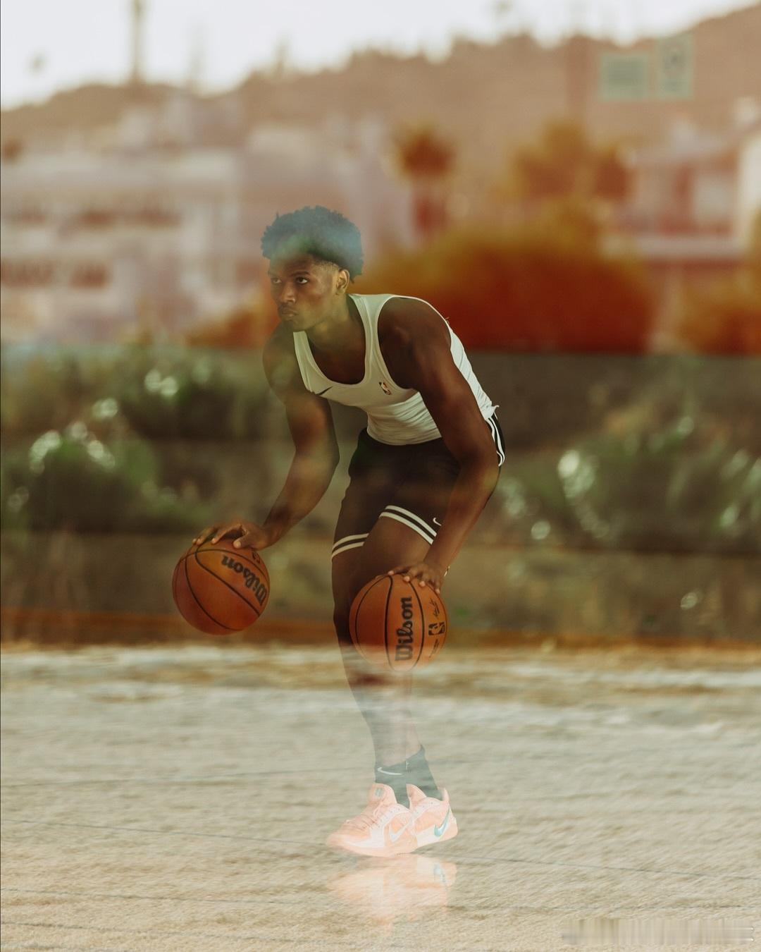 篮球的圣殿⛪️  阿门·汤普森在西班牙苦练 🇪🇸  休斯顿火箭nba夏季联赛