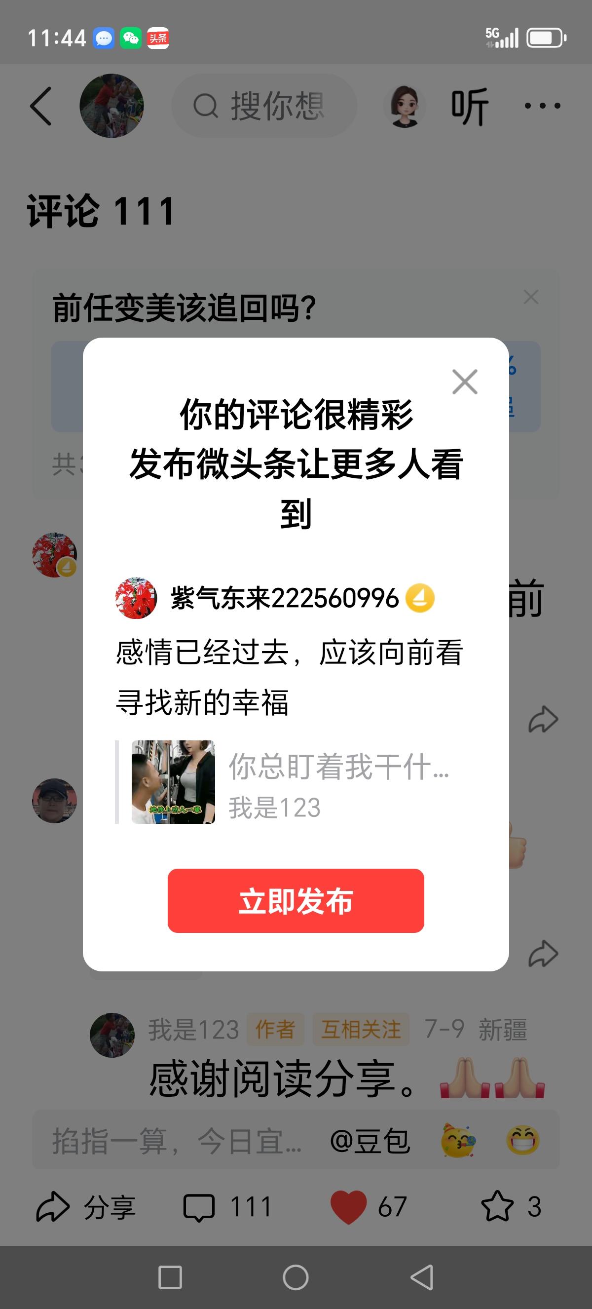 感情已经过去，应该向前看寻找新的幸福