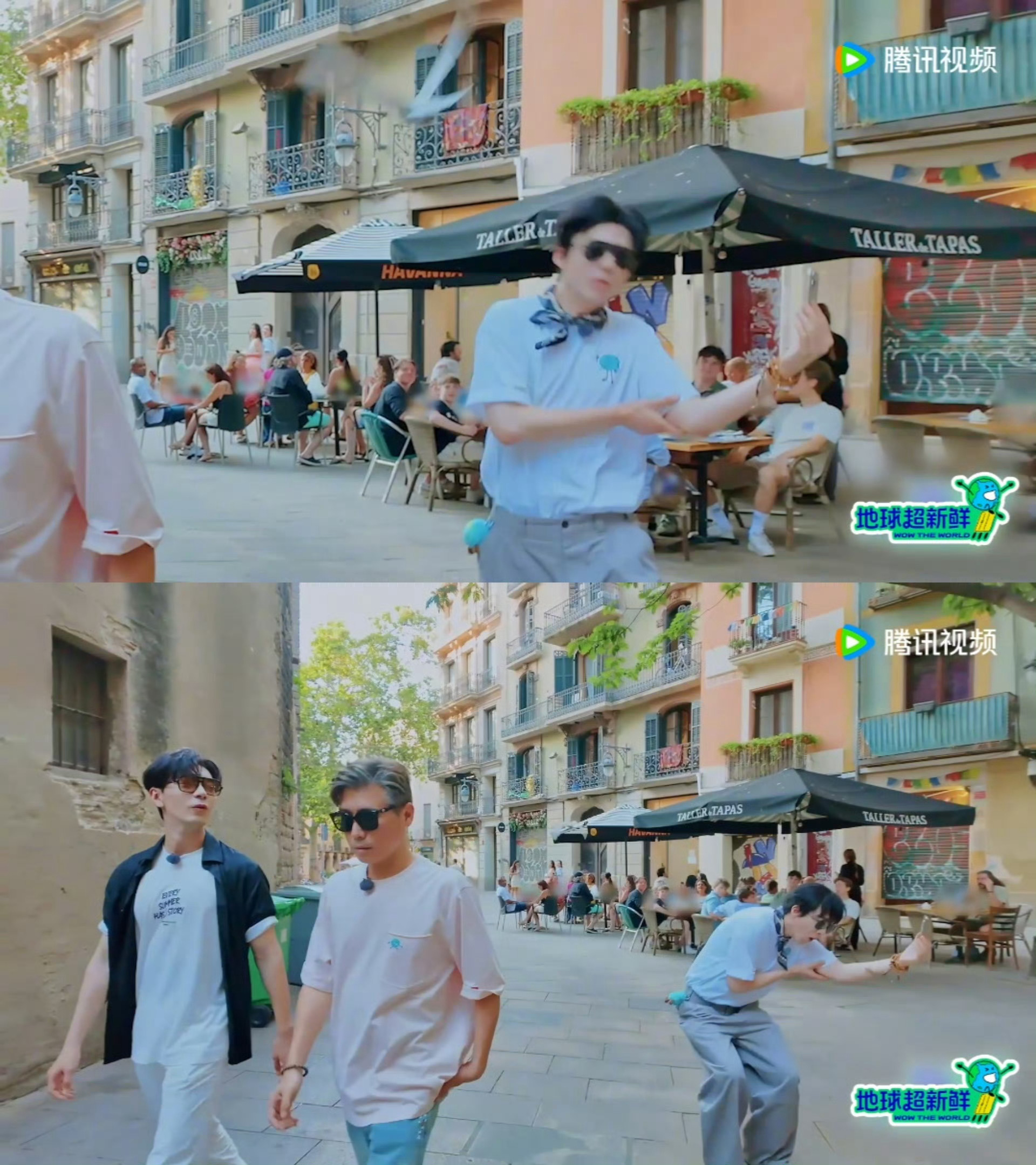 刘宇宁差点让鸽子打了，个子高的苦恼，巴塞罗那的鸽子，专挑高个下手吗[泪奔][泪奔
