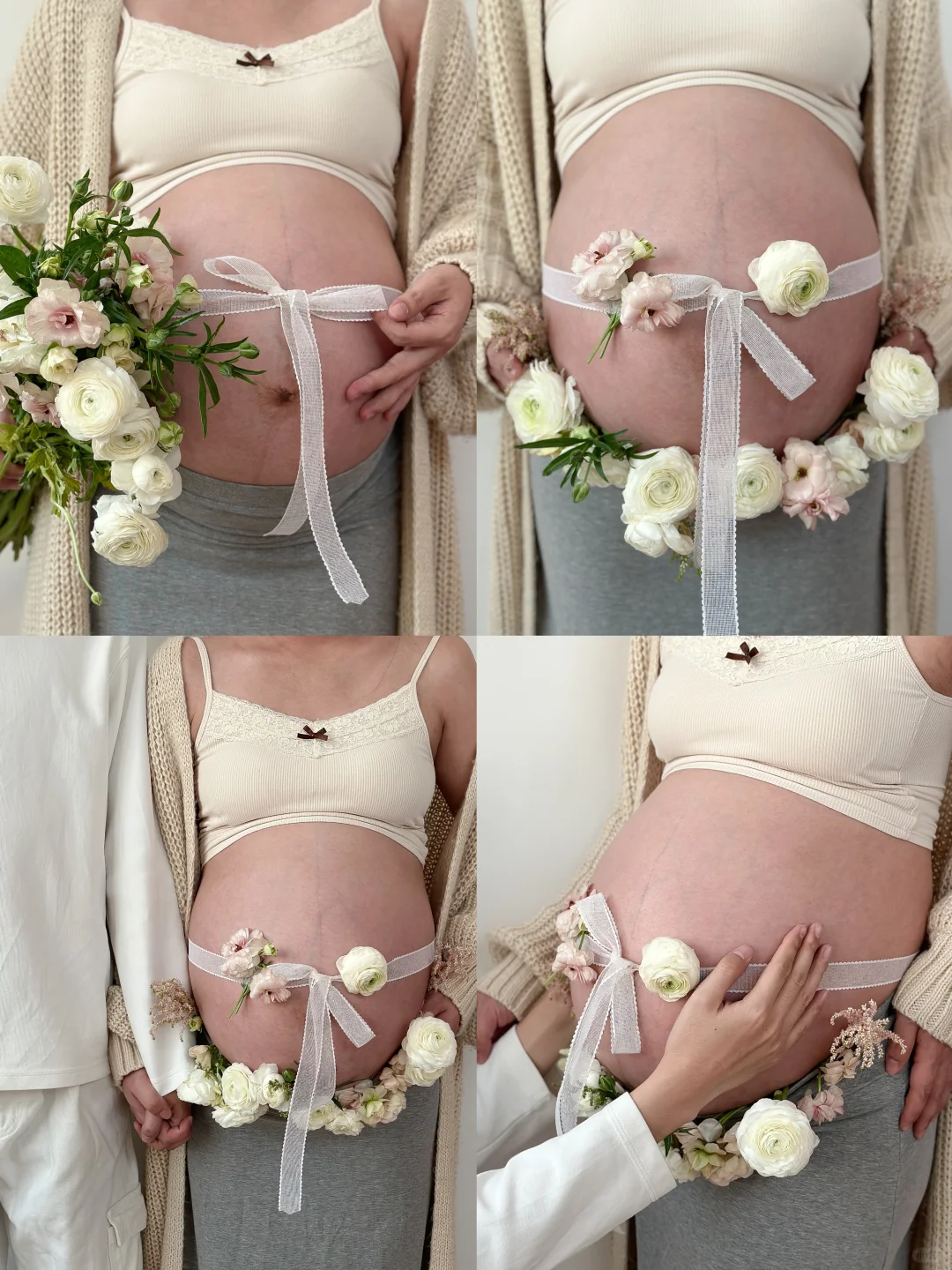 𝟑𝟖𝐰𝐞𝐞𝐤𝐬🤰宅家搞定不露脸孕妇照～