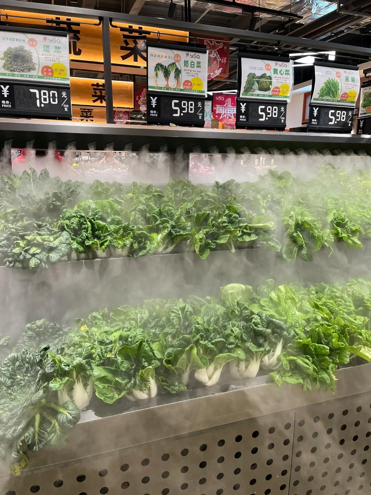 最近我终于理解为何年轻人都喜欢去超市购买食品了！

昨天我去了菜市场，因为最近家