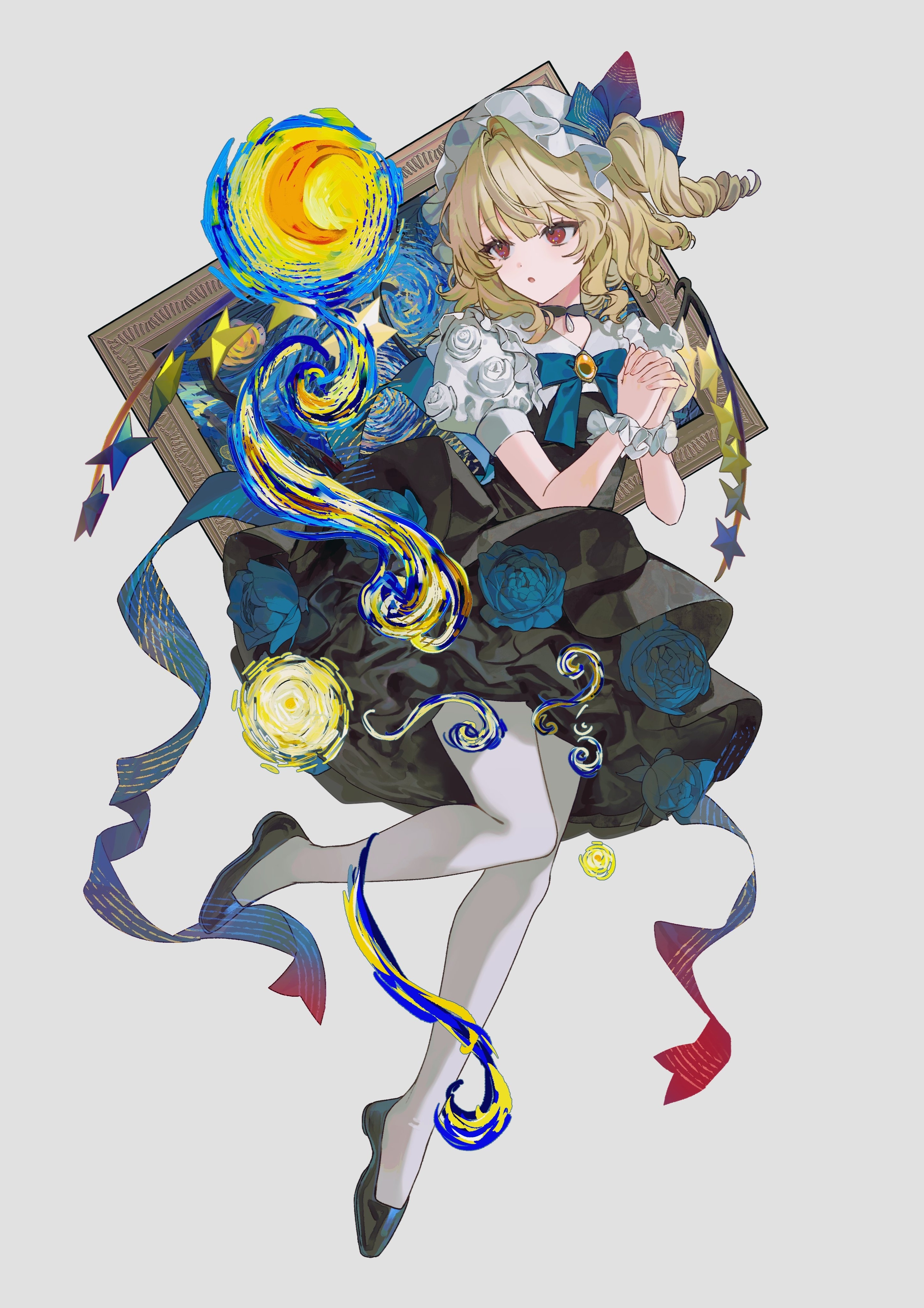 动漫[超话]星月夜画师：るあえる ​​​