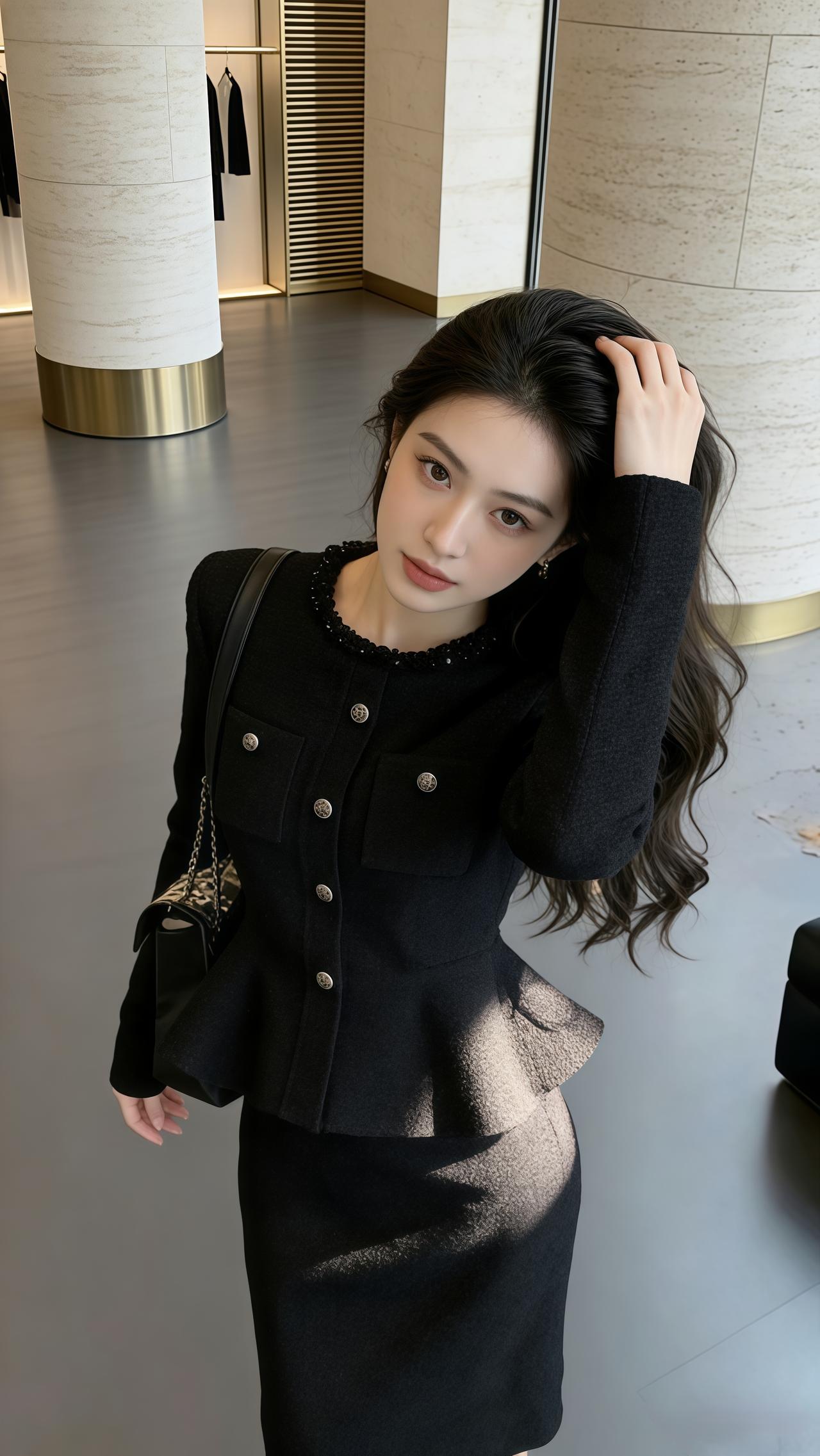 这是春日look天花板吧穿搭 今天穿什么高级感穿搭韩系穿搭