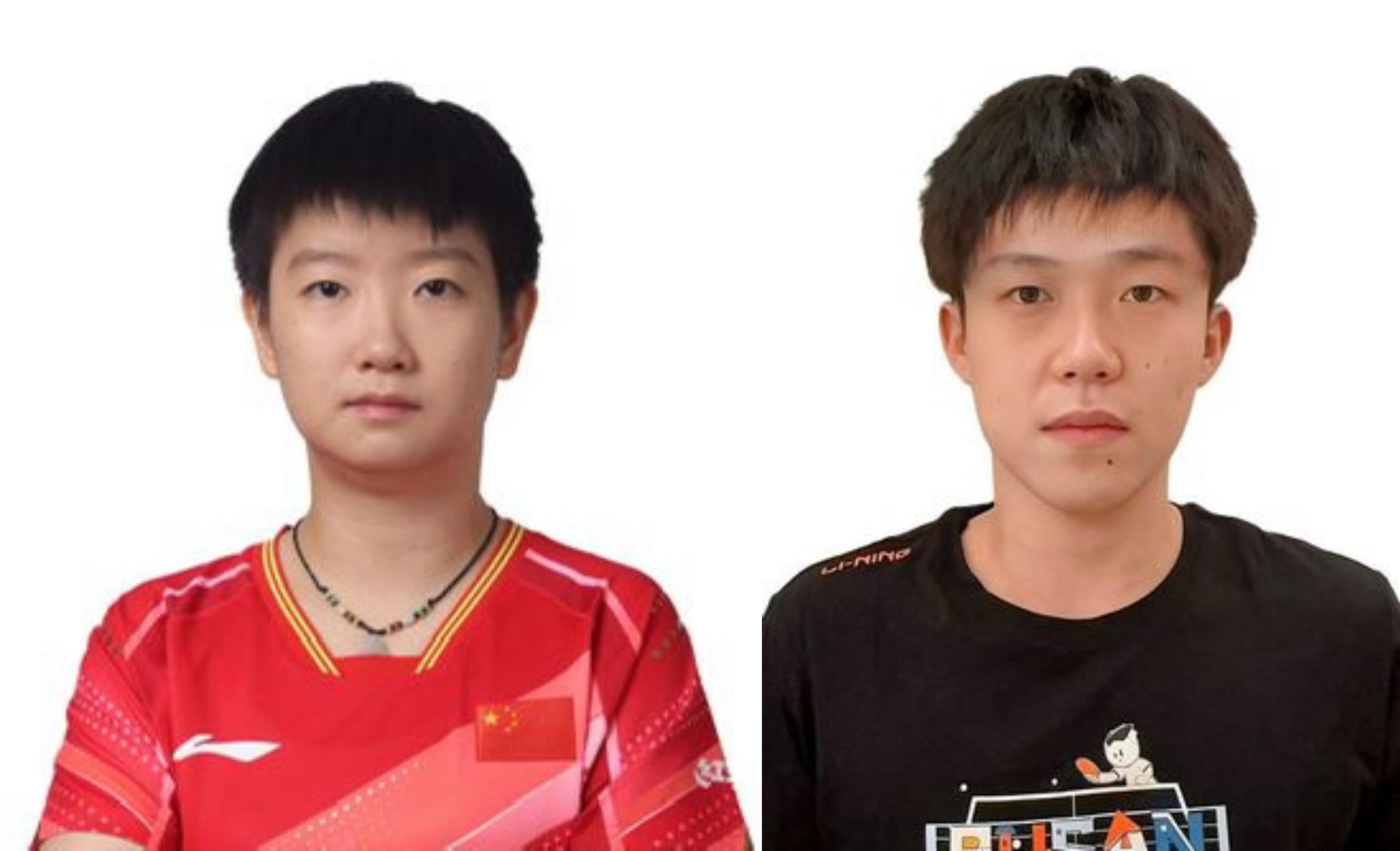 亚运公式照，两位一切顺利中国乒乓球队[超话] ​​​