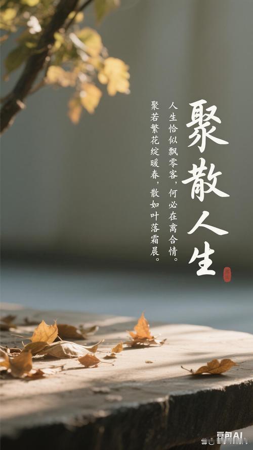 谢邀
上联：人生聚散皆如梦，
下联：逝水如歌墨韵香，
下联：岁月沉浮总似诗。