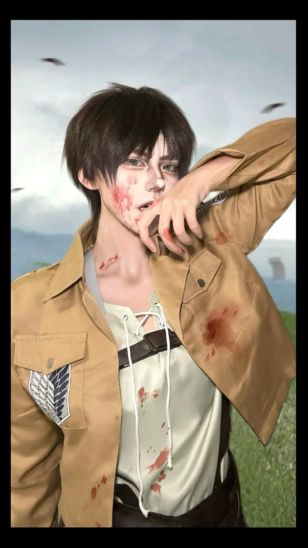 咬小手变大人。