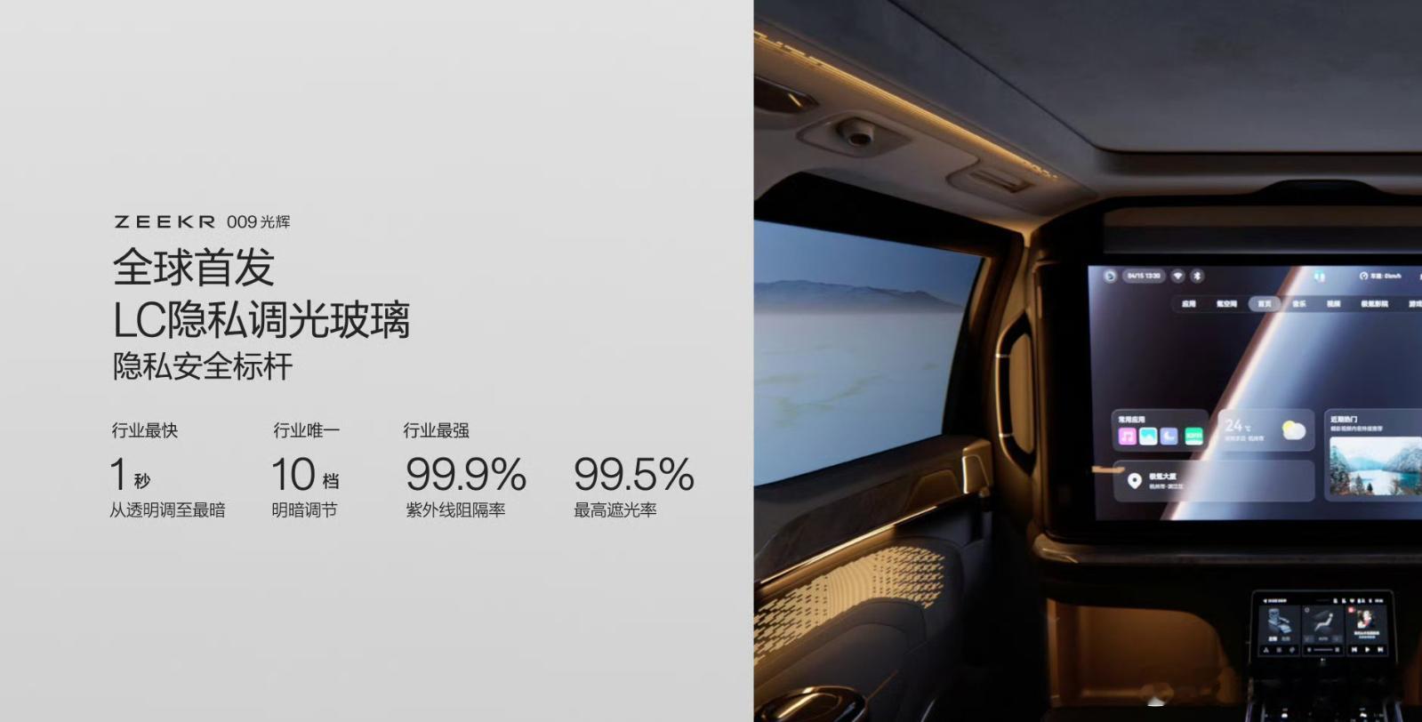 今年各家旗舰应该都会有调色玻璃了~百叶窗调色玻璃确实有点意思！ 